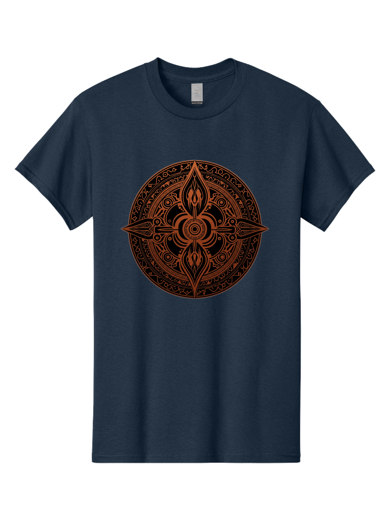 Tribal-Mandala Men'S Graphic Tee, 100% Cotton, Comfortable Casual Summer Wear, Machine Washable, Vintage Camera, Old Camera, Antique Camera, Black Camera, Classic Photography, Photography Equipment, Nostalgic Device, Film Camera, Camera Art Ban857 4