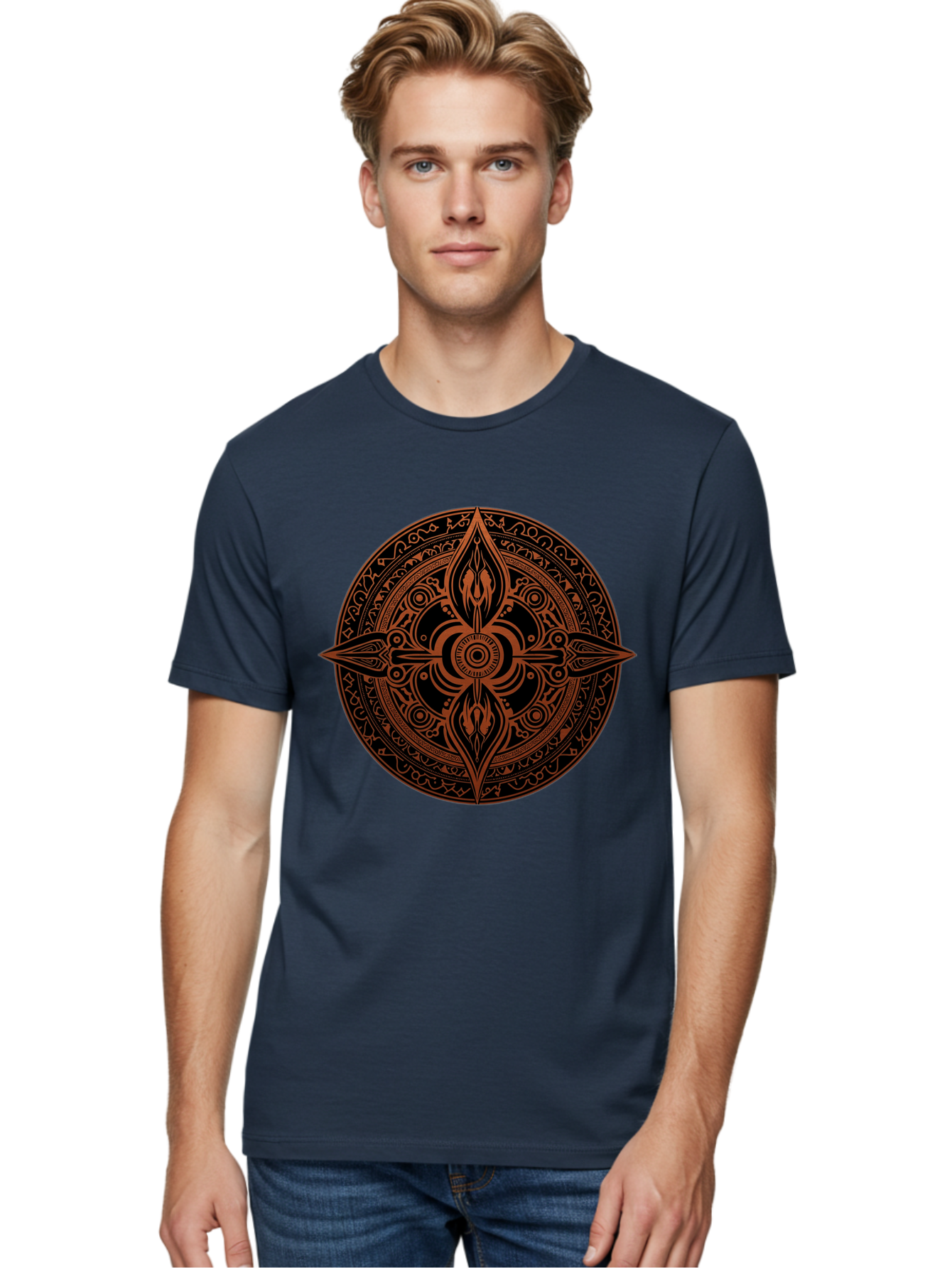 Tribal-Mandala Men'S Graphic Tee, 100% Cotton, Comfortable Casual Summer Wear, Machine Washable, Vintage Camera, Old Camera, Antique Camera, Black Camera, Classic Photography, Photography Equipment, Nostalgic Device, Film Camera, Camera Art Ban857 19