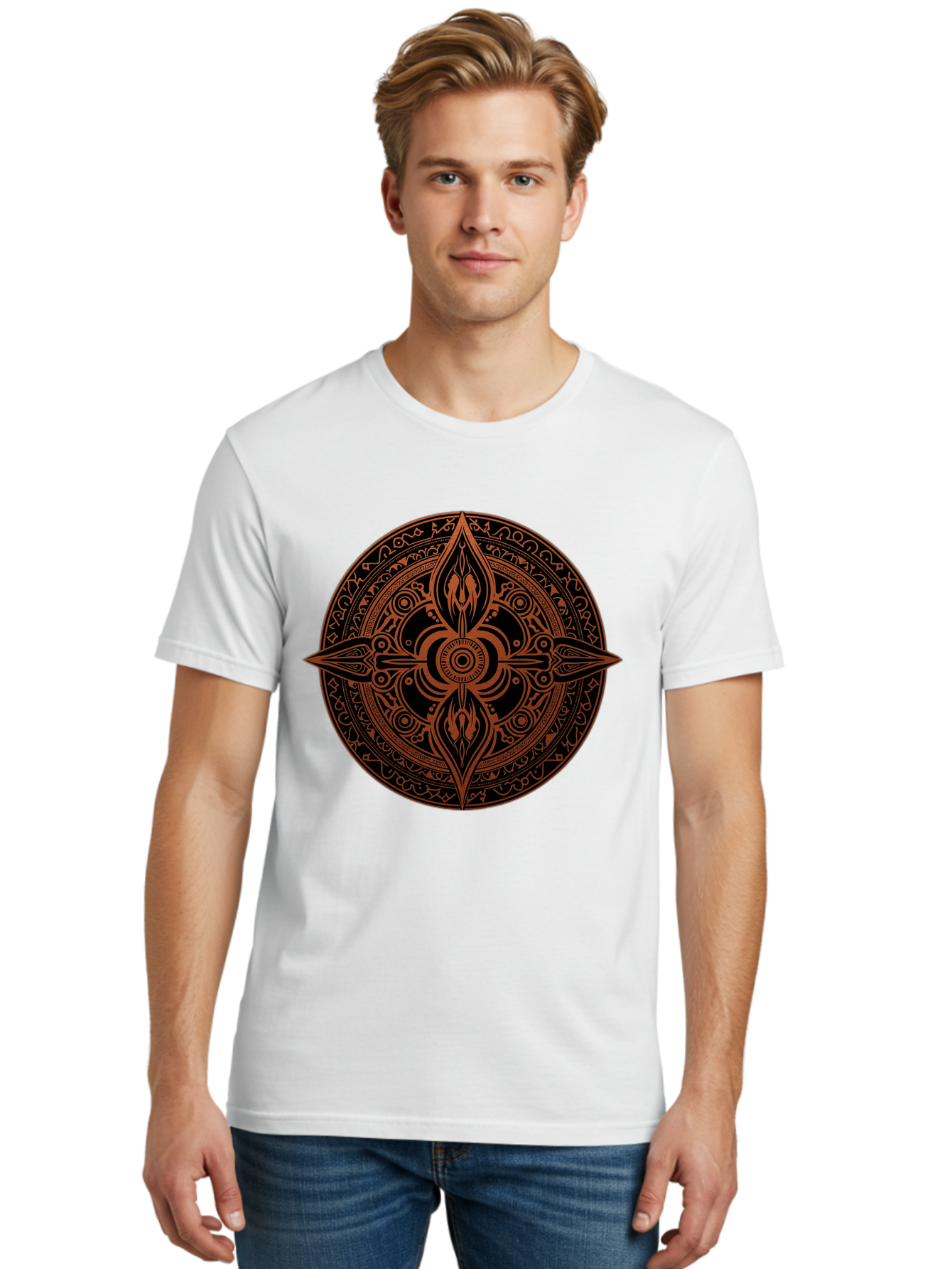 Tribal-Mandala Men'S Graphic Tee, 100% Cotton, Comfortable Casual Summer Wear, Machine Washable, Vintage Camera, Old Camera, Antique Camera, Black Camera, Classic Photography, Photography Equipment, Nostalgic Device, Film Camera, Camera Art Ban857 21