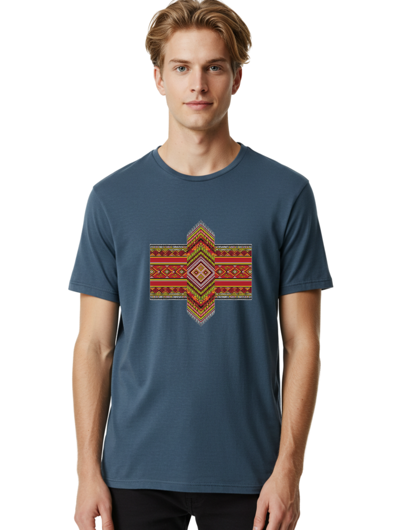 Tribal-Pattern-Cross Men'S Graphic Tee, 100% Cotton, Comfortable Casual Summer Wear, Machine Washable, Vintage Camera, Old Camera, Antique Camera, Black Camera, Classic Photography, Photography Equipment, Nostalgic Device, Film Camera, Ban858 29