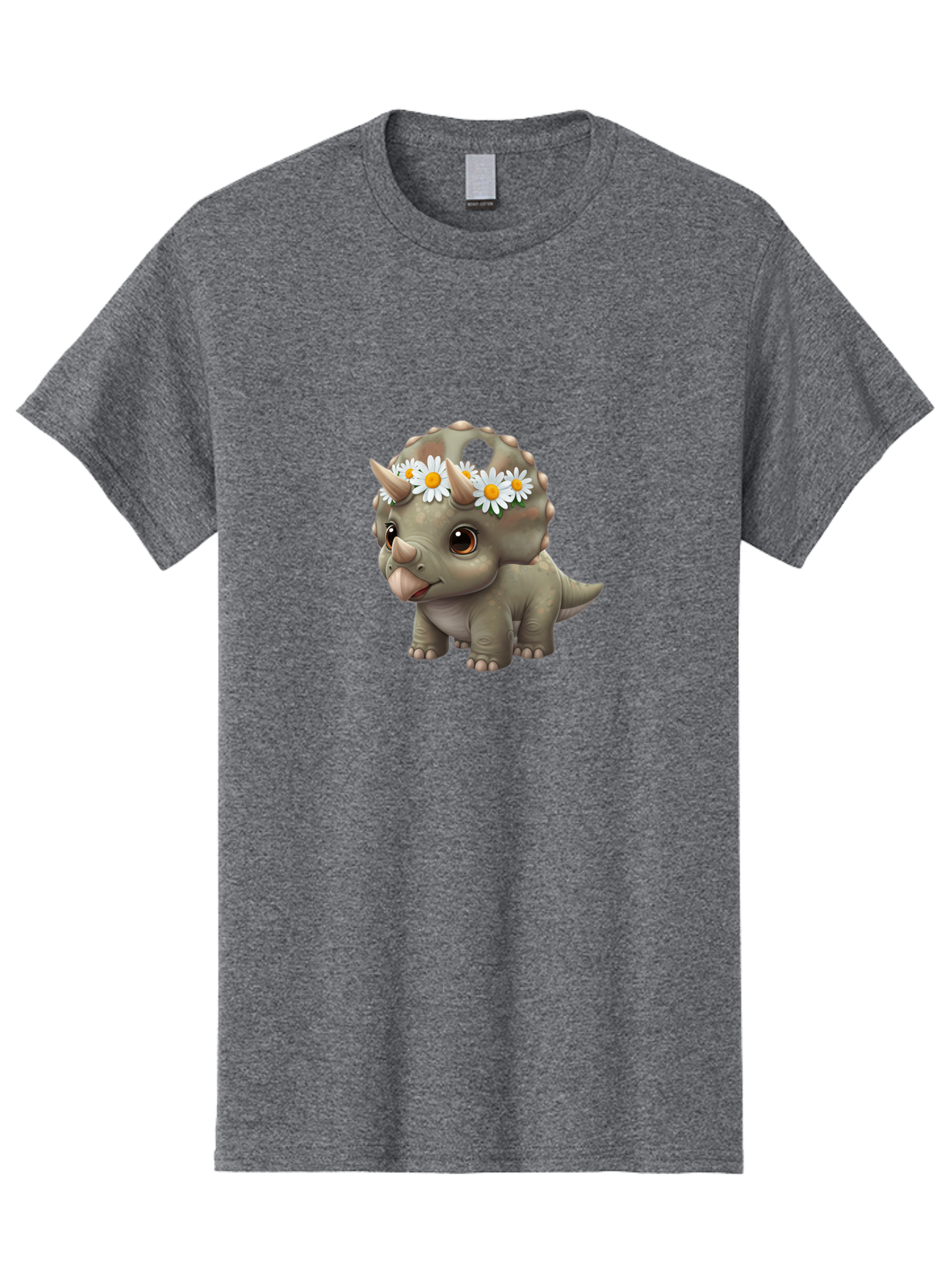 Triceratops-With-Daisies Men'S Graphic Tee, 100% Cotton, Comfortable Casual Summer Wear, Machine Washable, Vintage Camera, Old Camera, Antique Camera, Black Camera, Classic Photography, Photography Equipment, Nostalgic Device, Film Camera, Ban861 14