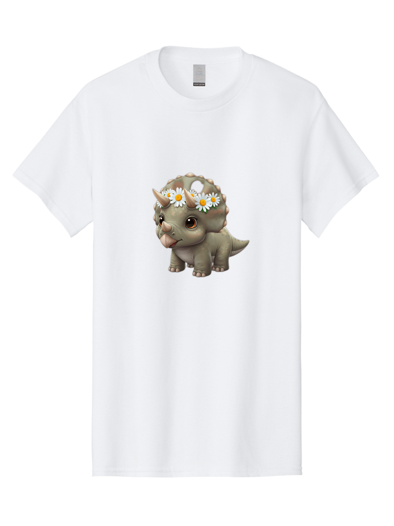 Triceratops-With-Daisies Men'S Graphic Tee, 100% Cotton, Comfortable Casual Summer Wear, Machine Washable, Vintage Camera, Old Camera, Antique Camera, Black Camera, Classic Photography, Photography Equipment, Nostalgic Device, Film Camera, Ban861 15