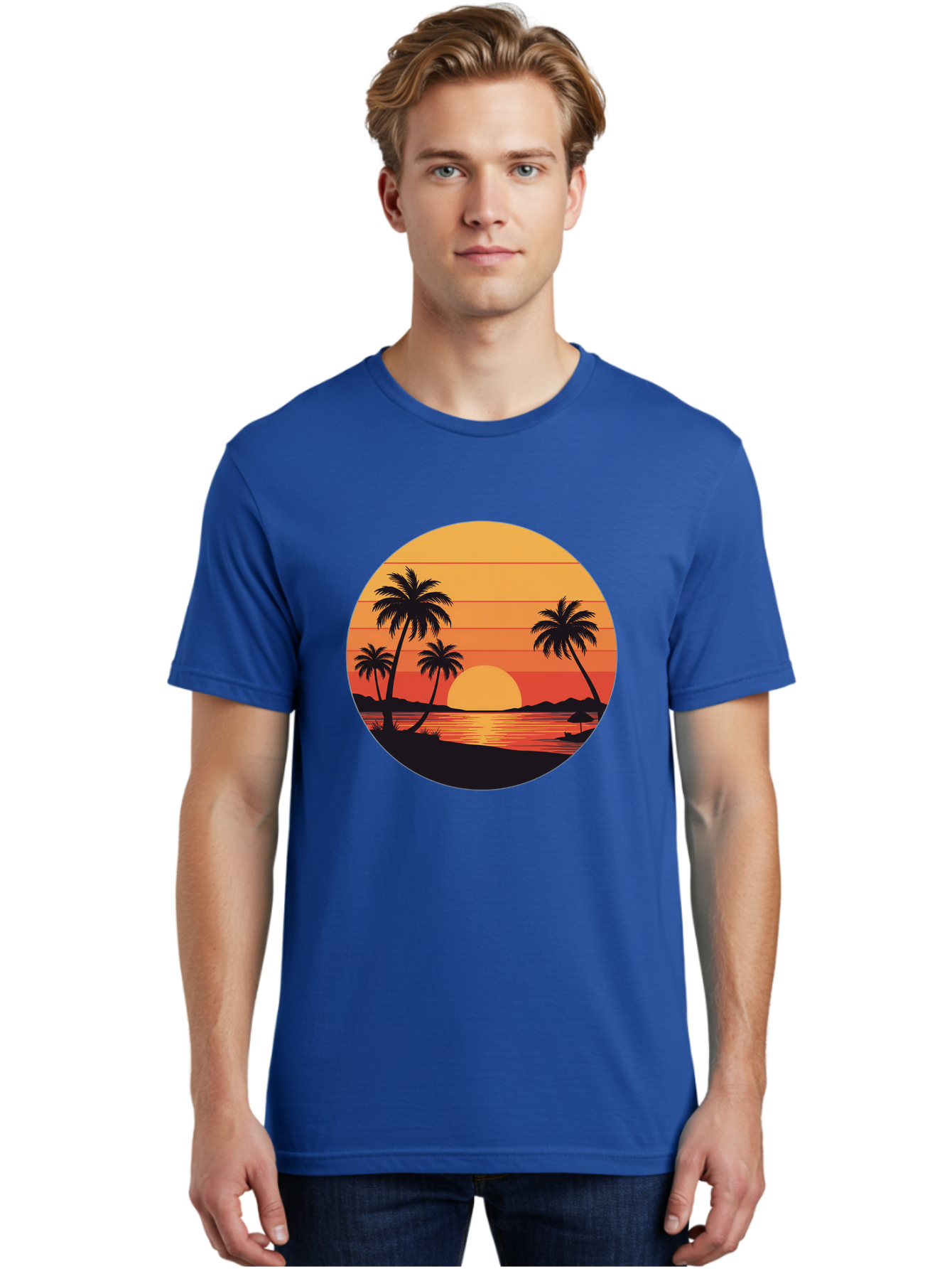 Tropical-Sunset Men'S Graphic Tee, 100% Cotton, Comfortable Casual Summer Wear, Machine Washable, Vintage Camera, Old Camera, Antique Camera, Black Camera, Classic Photography, Photography Equipment, Nostalgic Device, Film Camera, Camera Art Ban862 29