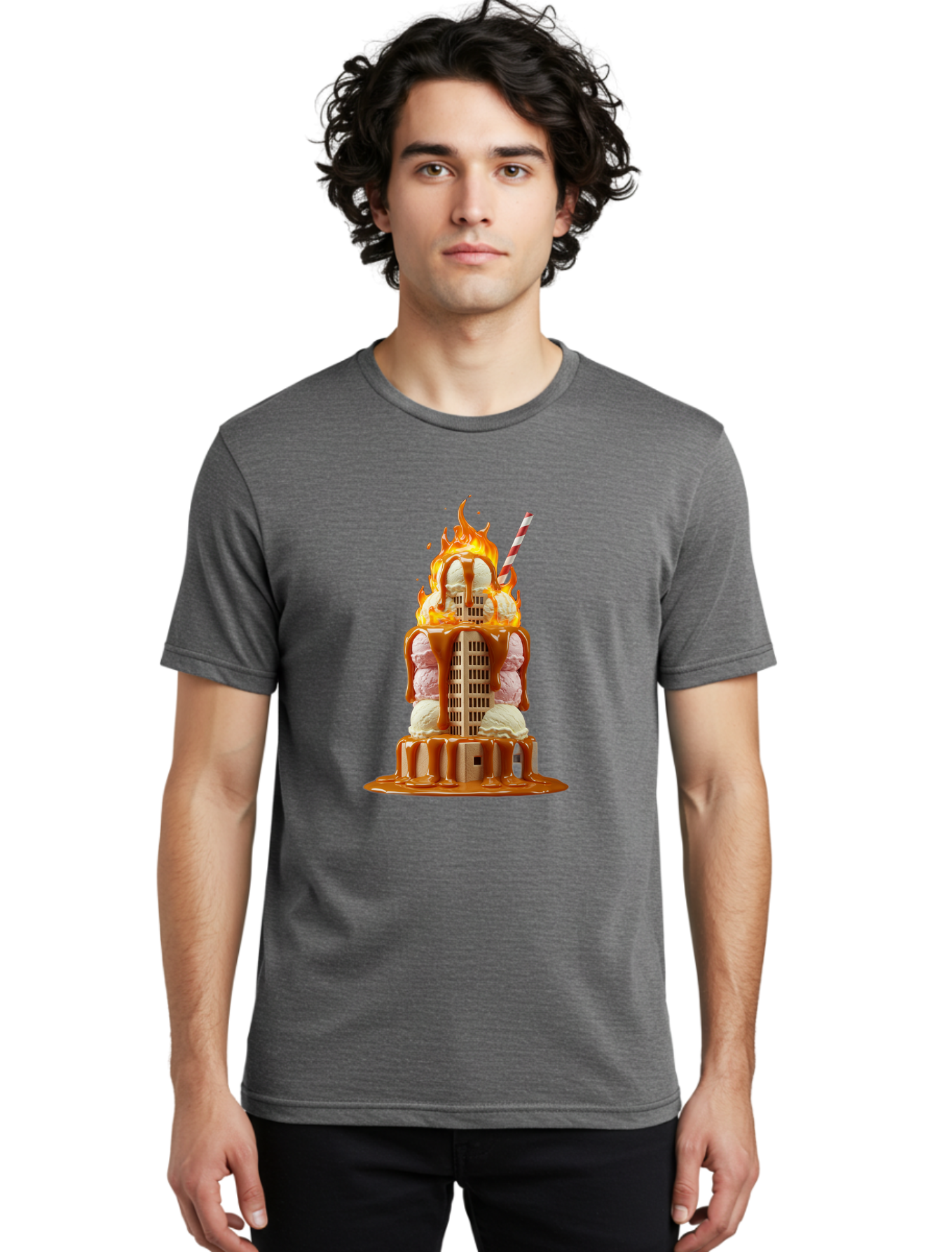 Twin-Towers-Ice-Cream Men'S Graphic Tee, 100% Cotton, Comfortable Casual Summer Wear, Machine Washable, Vintage Camera, Old Camera, Antique Camera, Black Camera, Classic Photography, Photography Equipment, Nostalgic Device, Film Camera, Ban878 17