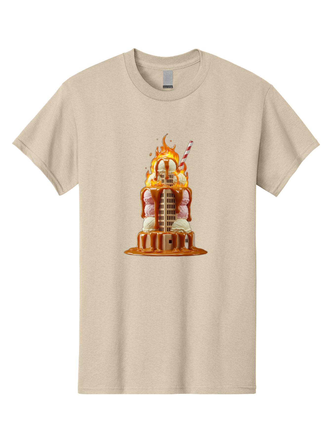 Twin-Towers-Ice-Cream Men'S Graphic Tee, 100% Cotton, Comfortable Casual Summer Wear, Machine Washable, Vintage Camera, Old Camera, Antique Camera, Black Camera, Classic Photography, Photography Equipment, Nostalgic Device, Film Camera, Ban878 8
