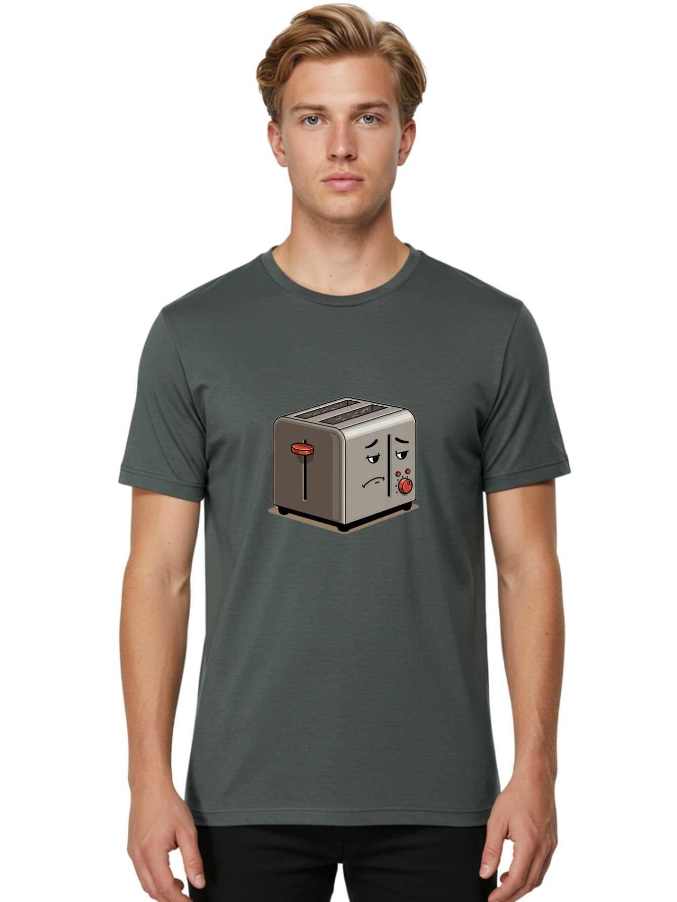 Unhappy-Toaster-1 Men'S Graphic Tee, 100% Cotton, Comfortable Casual Summer Wear, Machine Washable, Vintage Camera, Old Camera, Antique Camera, Black Camera, Classic Photography, Photography Equipment, Nostalgic Device, Film Camera, Camera Art Ban889 29