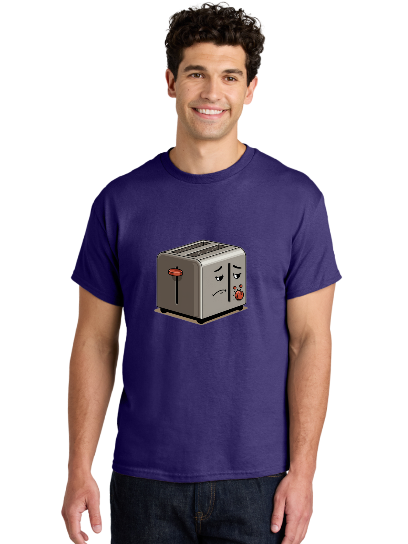 Unhappy-Toaster-1 Men'S Graphic Tee, 100% Cotton, Comfortable Casual Summer Wear, Machine Washable, Vintage Camera, Old Camera, Antique Camera, Black Camera, Classic Photography, Photography Equipment, Nostalgic Device, Film Camera, Camera Art Ban889 18