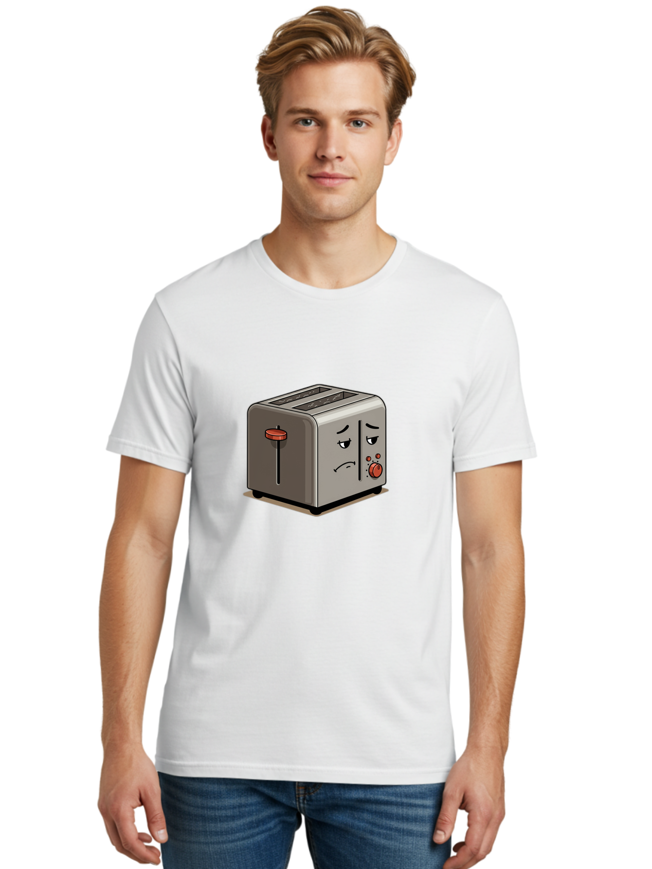 Unhappy-Toaster-1 Men'S Graphic Tee, 100% Cotton, Comfortable Casual Summer Wear, Machine Washable, Vintage Camera, Old Camera, Antique Camera, Black Camera, Classic Photography, Photography Equipment, Nostalgic Device, Film Camera, Camera Art Ban889 19