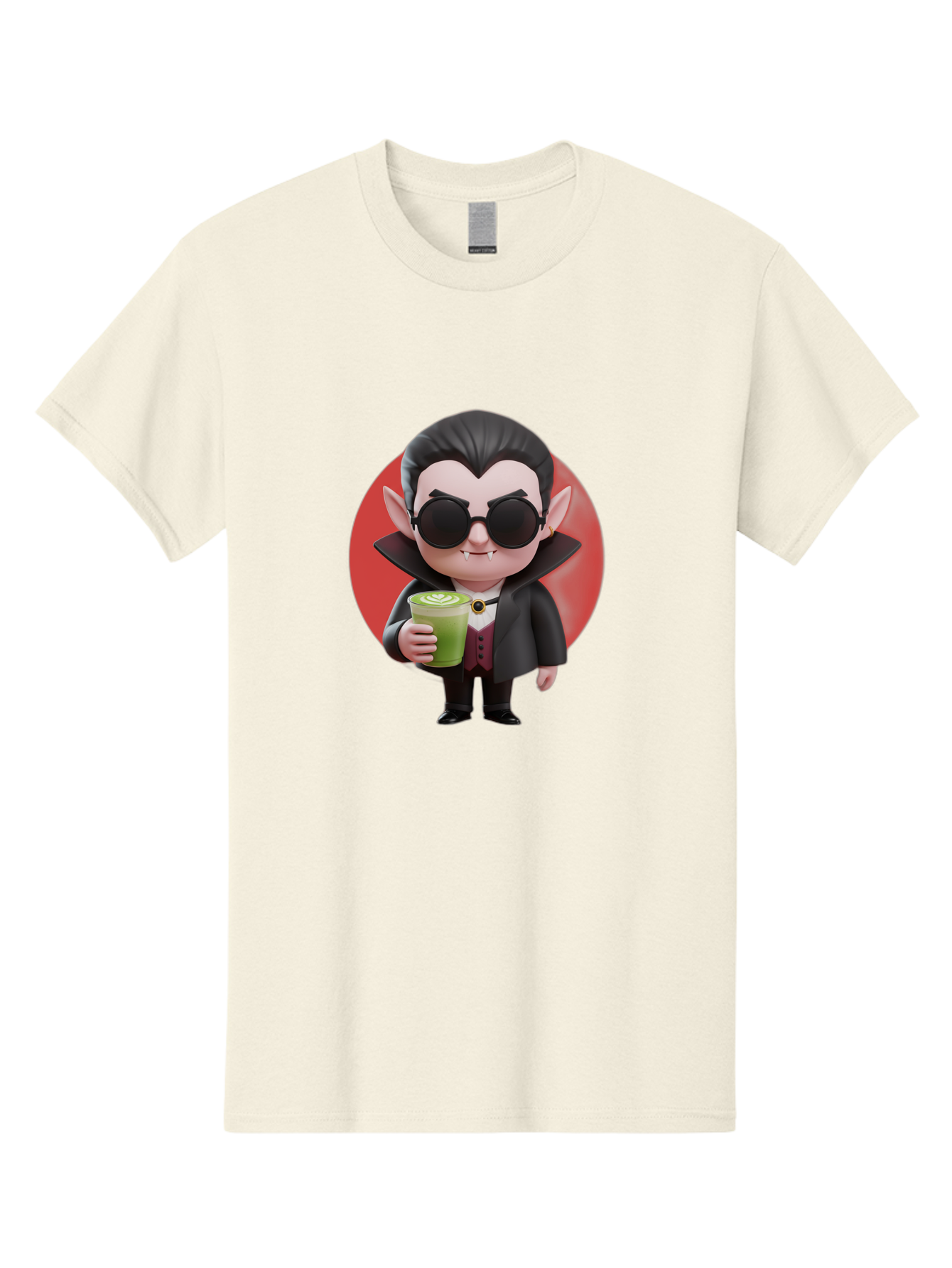 Vampire-Drinking-Matcha Men'S Graphic Tee, 100% Cotton, Comfortable Casual Summer Wear, Machine Washable, Vintage Camera, Old Camera, Antique Camera, Black Camera, Classic Photography, Photography Equipment, Nostalgic Device, Film Camera, Ban900 8