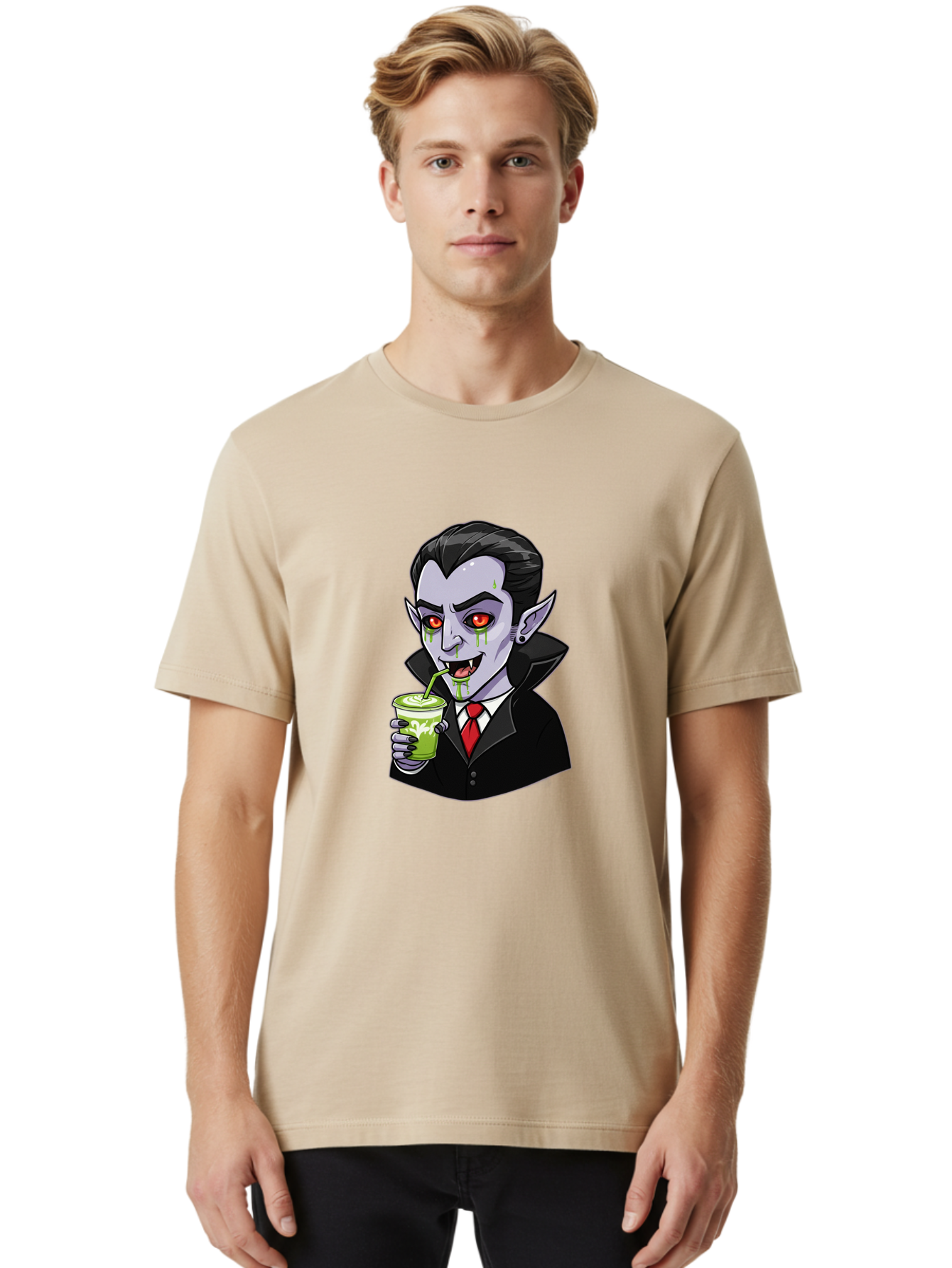Vampire-Drinking Men'S Graphic Tee, 100% Cotton, Comfortable Casual Summer Wear, Machine Washable, Vintage Camera, Old Camera, Antique Camera, Black Camera, Classic Photography, Photography Equipment, Nostalgic Device, Film Camera, Camera Art Ban901 28