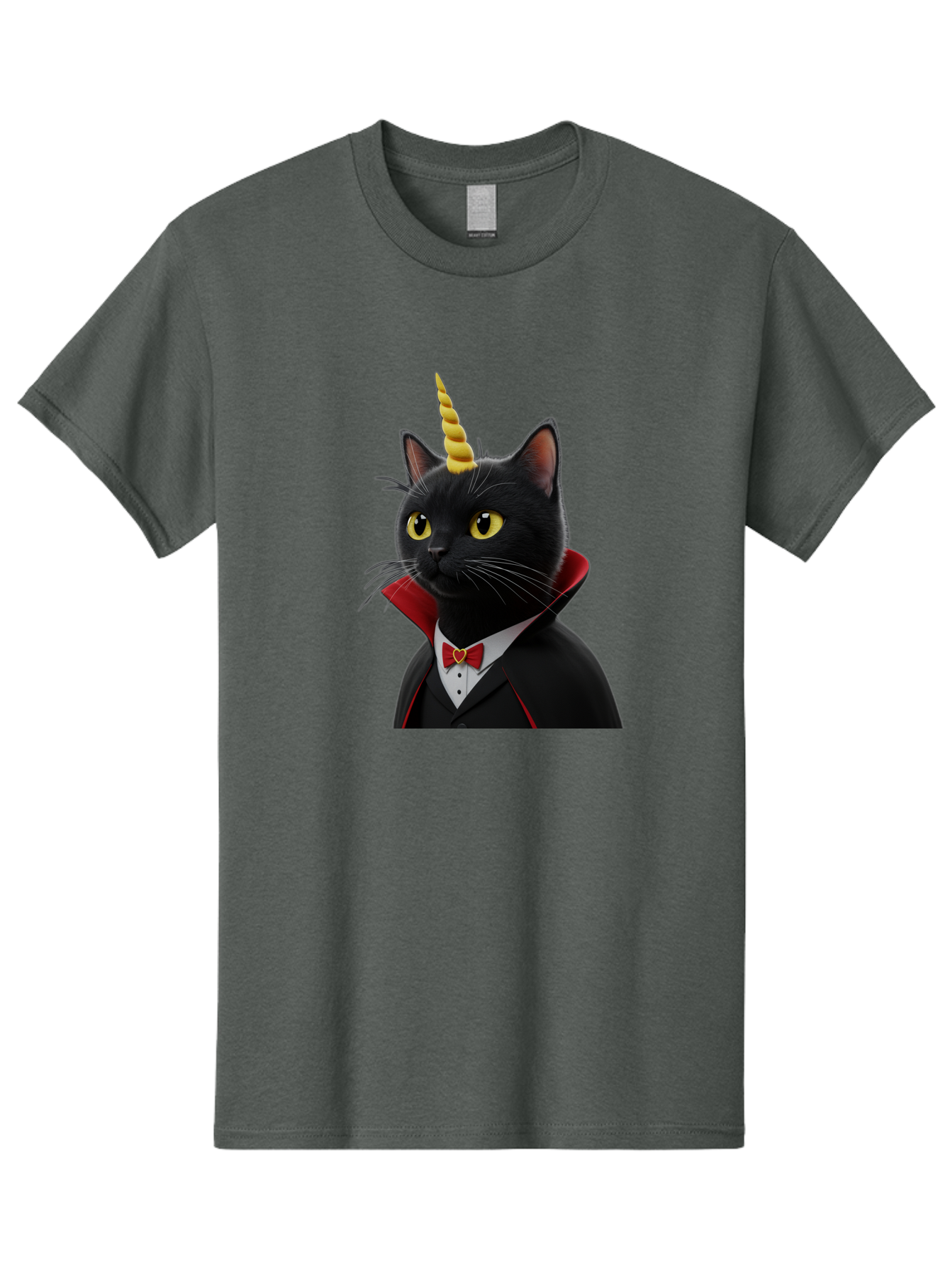 Vampire-Unicorn-Cat-1 Men'S Graphic Tee, 100% Cotton, Comfortable Casual Summer Wear, Machine Washable, Vintage Camera, Old Camera, Antique Camera, Black Camera, Classic Photography, Photography Equipment, Nostalgic Device, Film Camera, Ban903 4