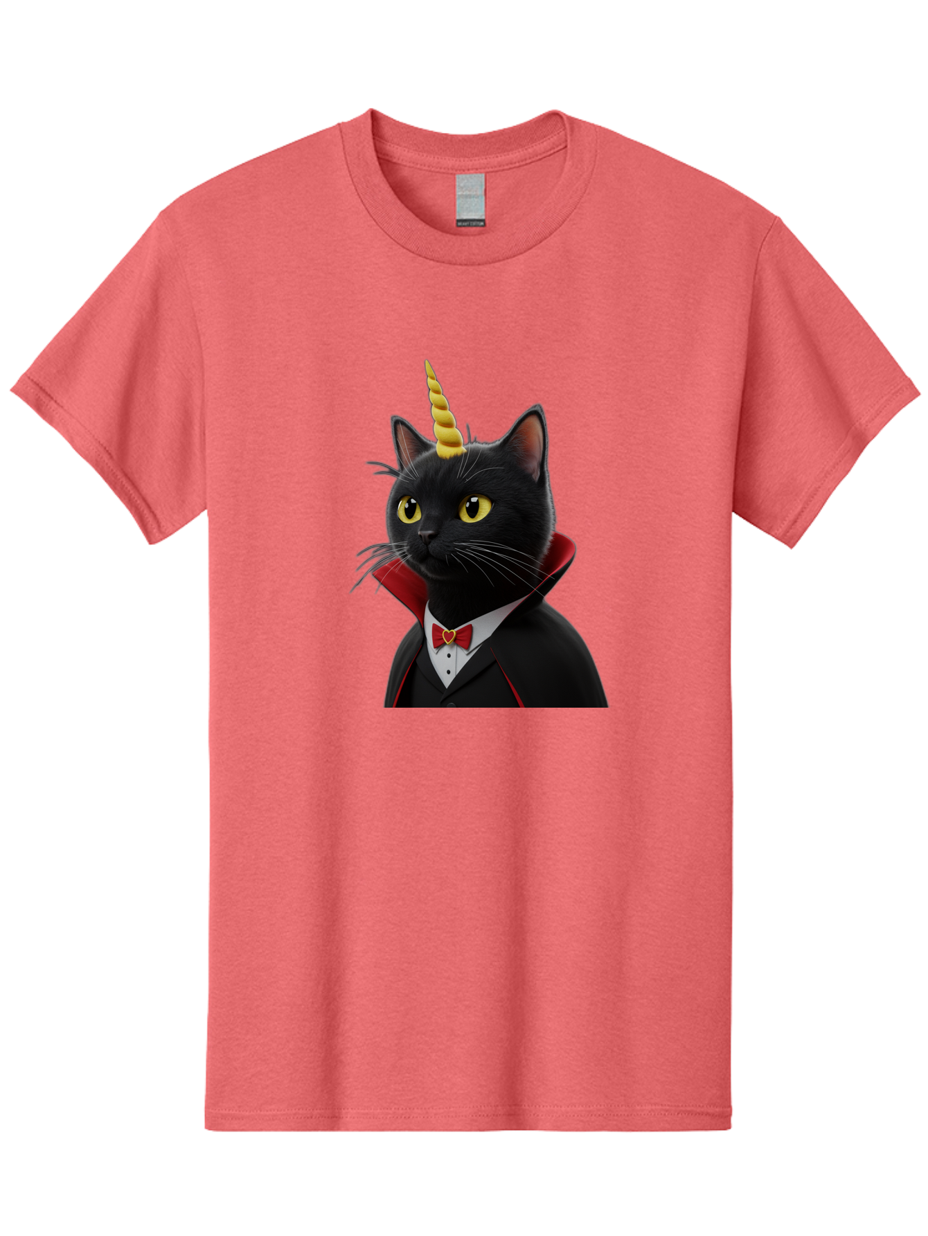 Vampire-Unicorn-Cat-1 Men'S Graphic Tee, 100% Cotton, Comfortable Casual Summer Wear, Machine Washable, Vintage Camera, Old Camera, Antique Camera, Black Camera, Classic Photography, Photography Equipment, Nostalgic Device, Film Camera, Ban903 5