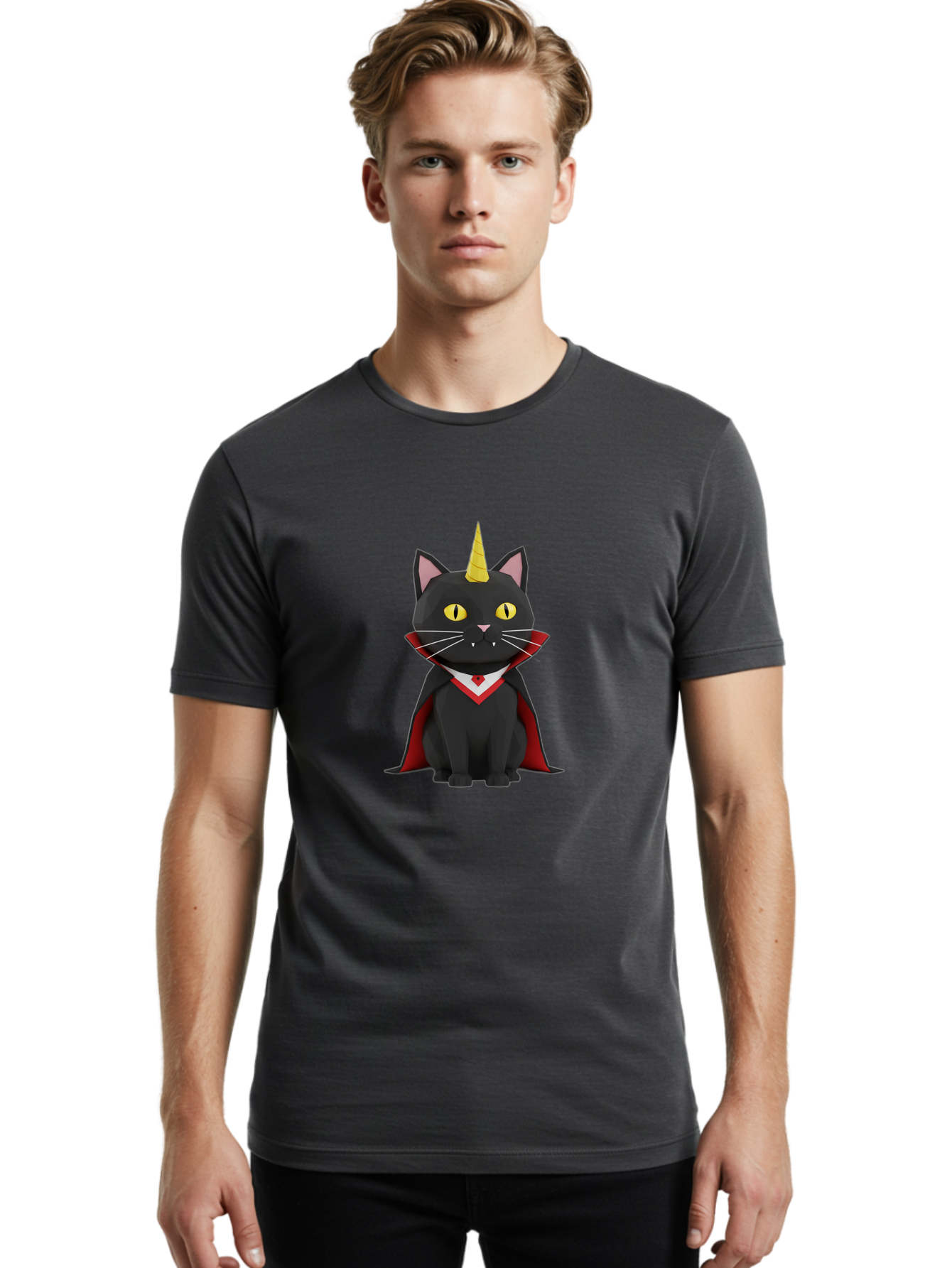 Vampire-Unicorn-Cat Men'S Graphic Tee, 100% Cotton, Comfortable Casual Summer Wear, Machine Washable, Vintage Camera, Old Camera, Antique Camera, Black Camera, Classic Photography, Photography Equipment, Nostalgic Device, Film Camera, Ban904 13