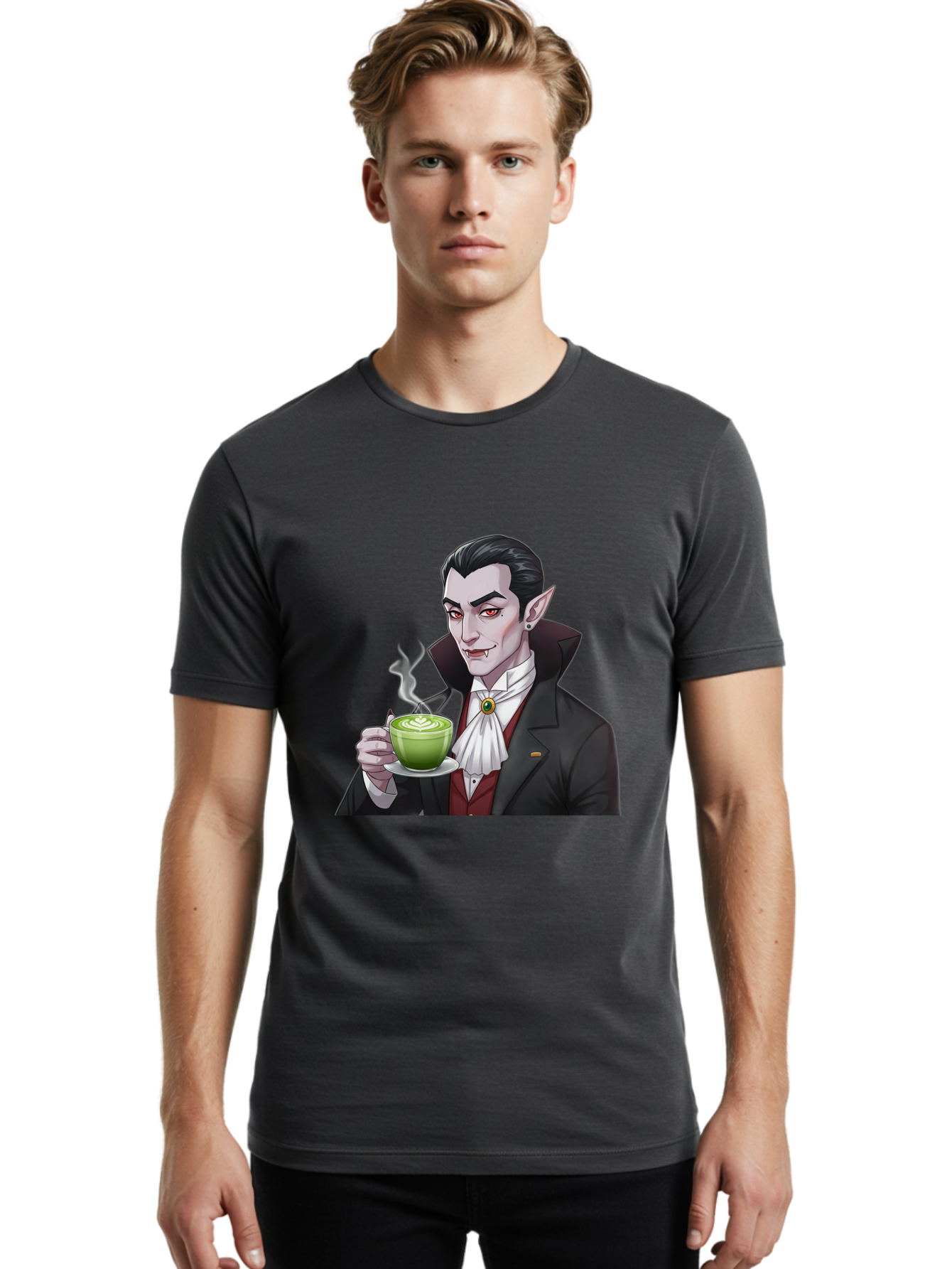 Vampire Men'S Graphic Tee, 100% Cotton, Comfortable Casual Summer Wear, Machine Washable, Vintage Camera, Old Camera, Antique Camera, Black Camera, Classic Photography, Photography Equipment, Nostalgic Device, Film Camera, Camera Art Ban905 21