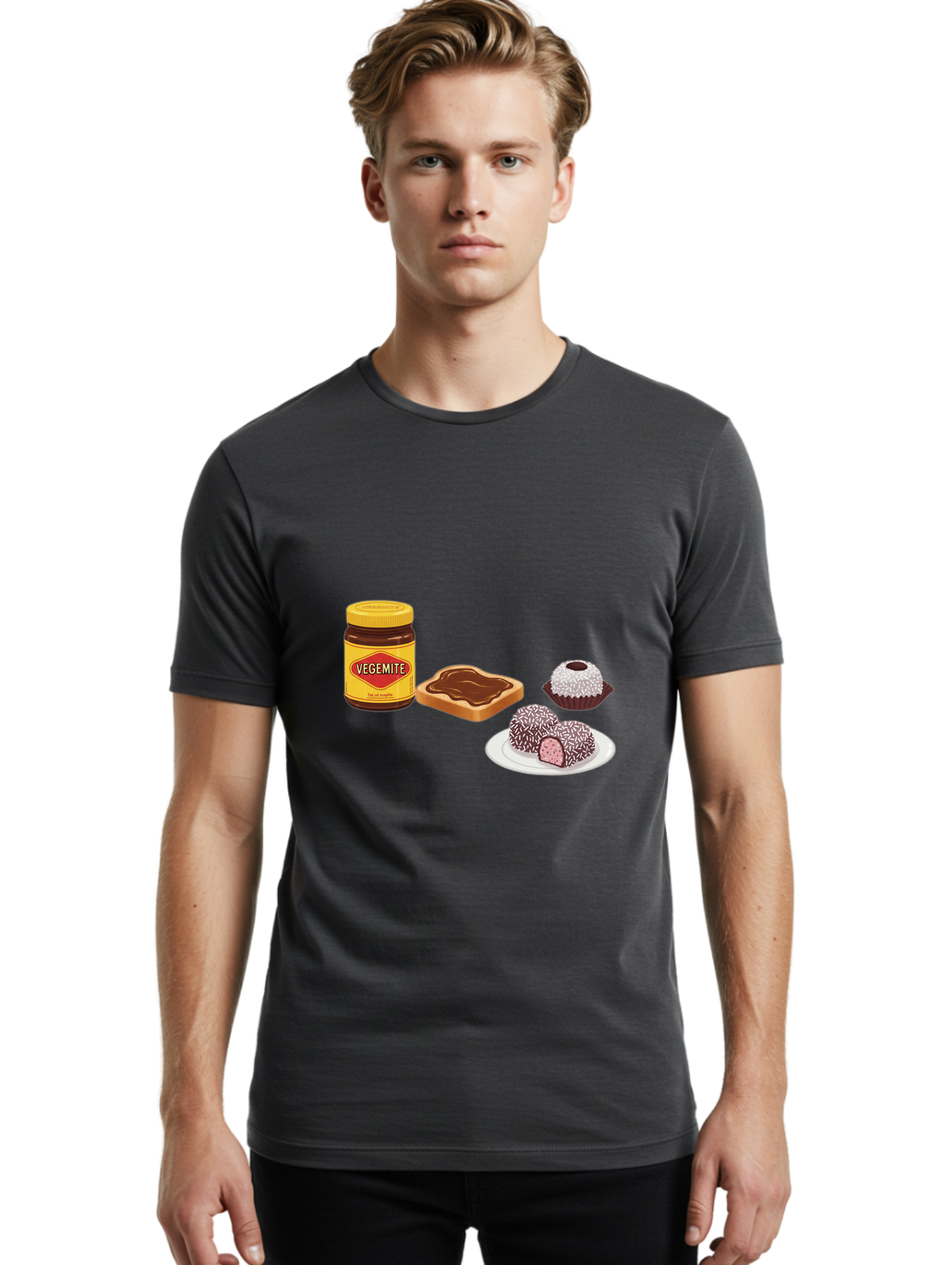 Vegemite Men'S Graphic Tee, 100% Cotton, Comfortable Casual Summer Wear, Machine Washable, Vintage Camera, Old Camera, Antique Camera, Black Camera, Classic Photography, Photography Equipment, Nostalgic Device, Film Camera, Camera Art Ban908 21