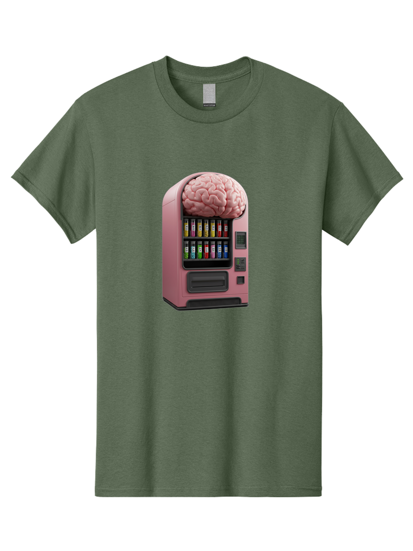 Vending-Machine-With-Brain Men'S Graphic Tee, 100% Cotton, Comfortable Casual Summer Wear, Machine Washable, Vintage Camera, Old Camera, Antique Camera, Black Camera, Classic Photography, Photography Equipment, Nostalgic Device, Film Camera, Ban910 4