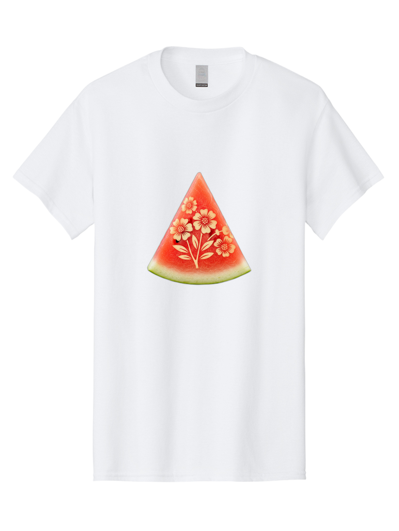 Watermelon-Slice-With-Flowers Men'S Graphic Tee, 100% Cotton, Comfortable Casual Summer Wear, Machine Washable, Vintage Camera, Old Camera, Antique Camera, Black Camera, Classic Photography, Photography Equipment, Nostalgic Device, Ban965 10