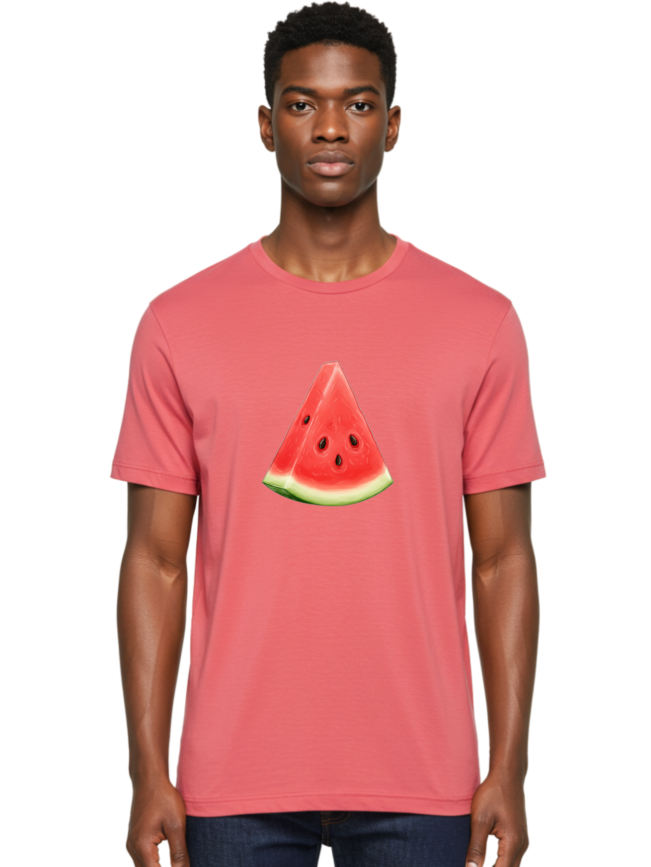 Watermelon-Slice Men'S Graphic Tee, 100% Cotton, Comfortable Casual Summer Wear, Machine Washable, Vintage Camera, Old Camera, Antique Camera, Black Camera, Classic Photography, Photography Equipment, Nostalgic Device, Film Camera, Camera Art Ban967 22