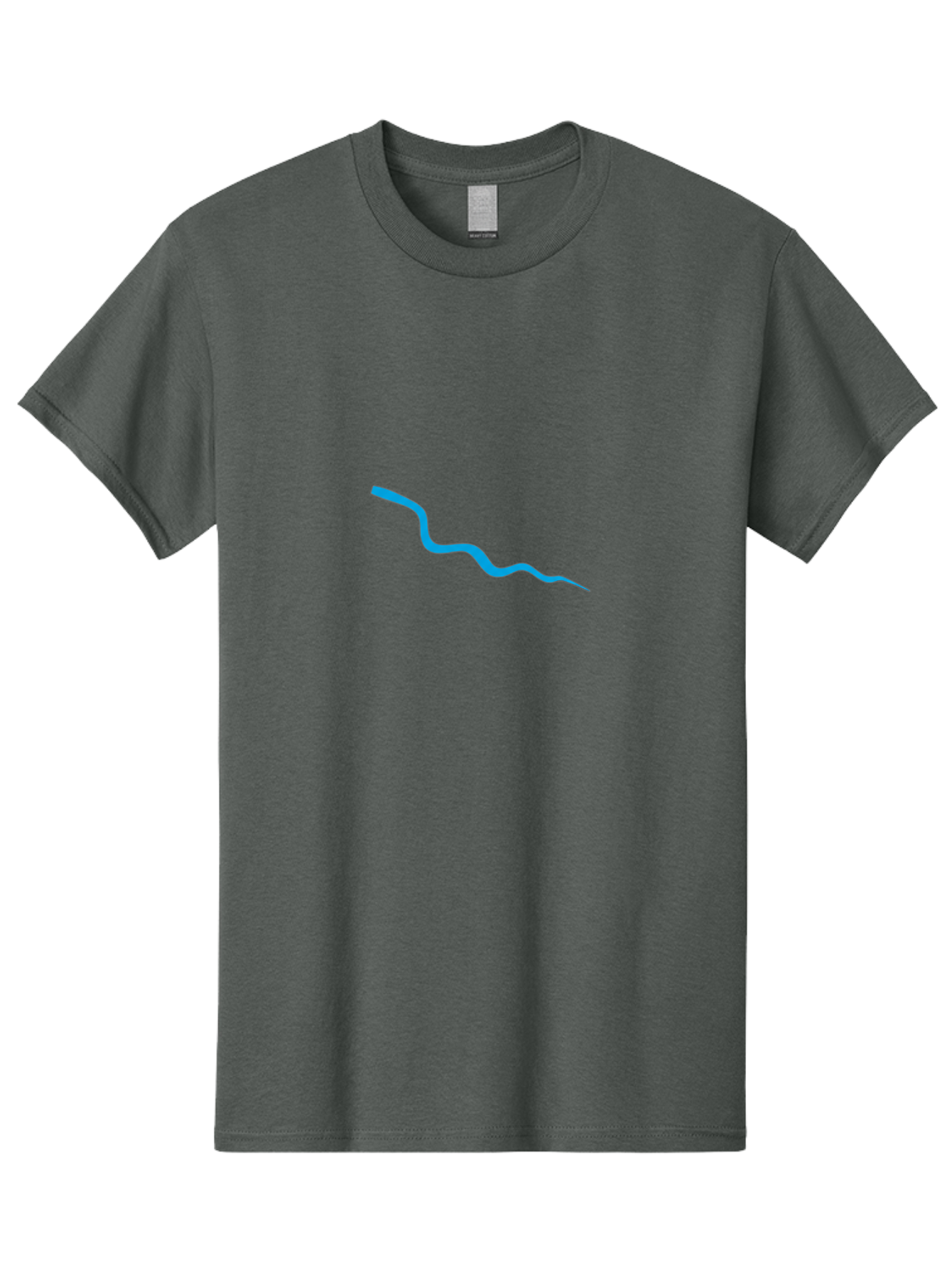 Wavy-Blue-Line Men'S Graphic Tee, 100% Cotton, Comfortable Casual Summer Wear, Machine Washable, Vintage Camera, Old Camera, Antique Camera, Black Camera, Classic Photography, Photography Equipment, Nostalgic Device, Film Camera, Camera Art Ban968 4