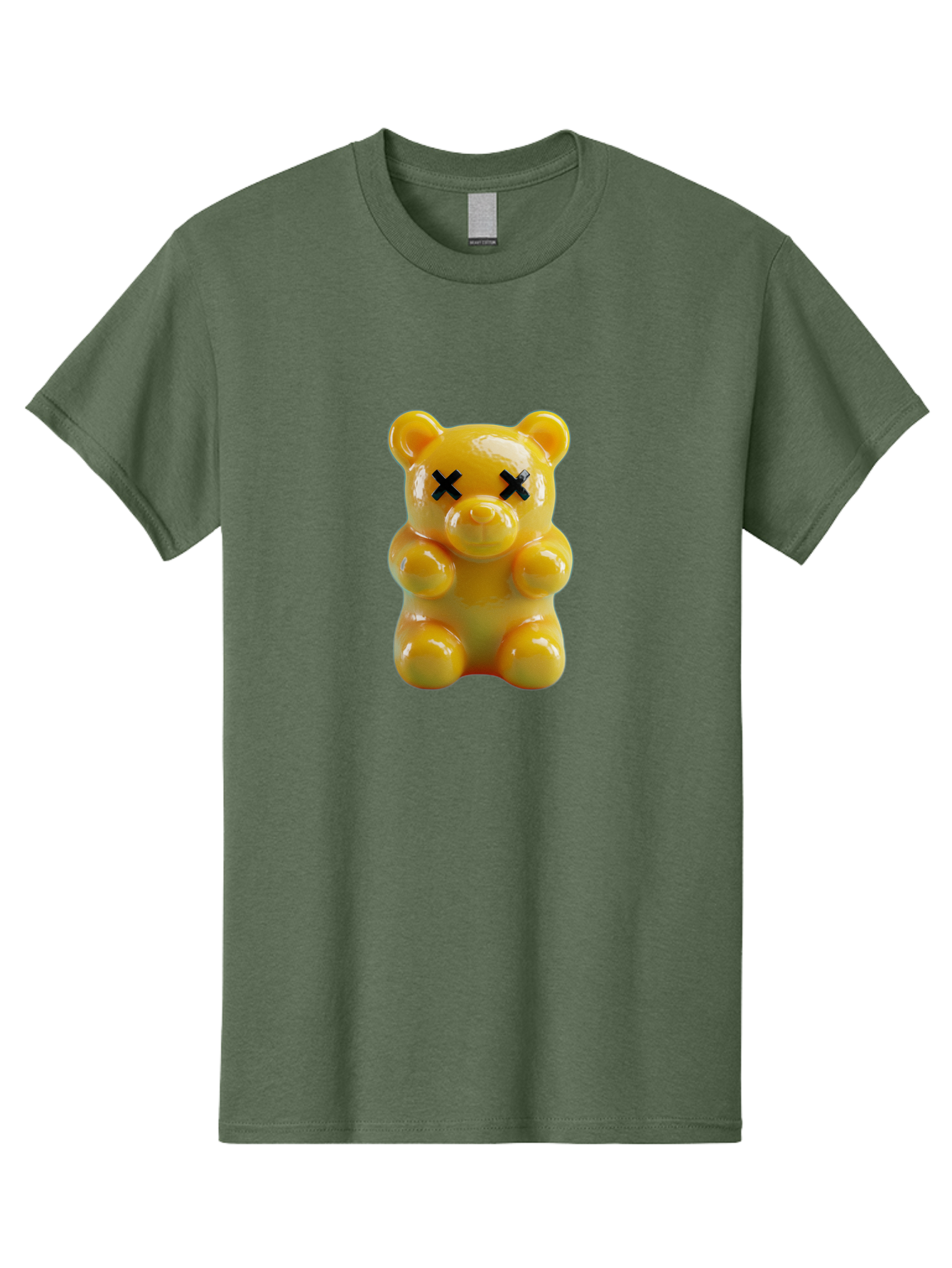 X-Eyes-Gummy-Bear Men'S Graphic Tee, 100% Cotton, Comfortable Casual Summer Wear, Machine Washable, Vintage Camera, Old Camera, Antique Camera, Black Camera, Classic Photography, Photography Equipment, Nostalgic Device, Film Camera, Camera Art Ban995 1