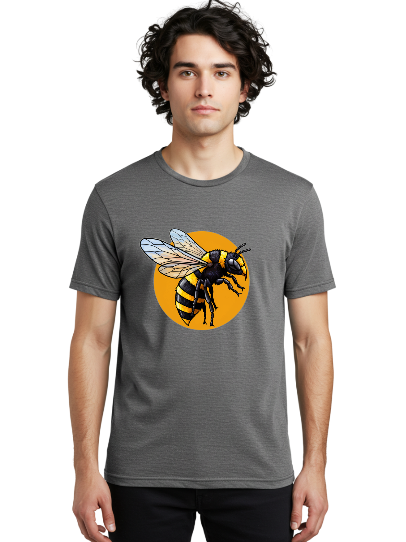 Yellow-And-Black-Bee Men'S Graphic Tee, 100% Cotton, Comfortable Casual Summer Wear, Machine Washable, Vintage Camera, Old Camera, Antique Camera, Black Camera, Classic Photography, Photography Equipment, Nostalgic Device, Film Camera, Ban997 16