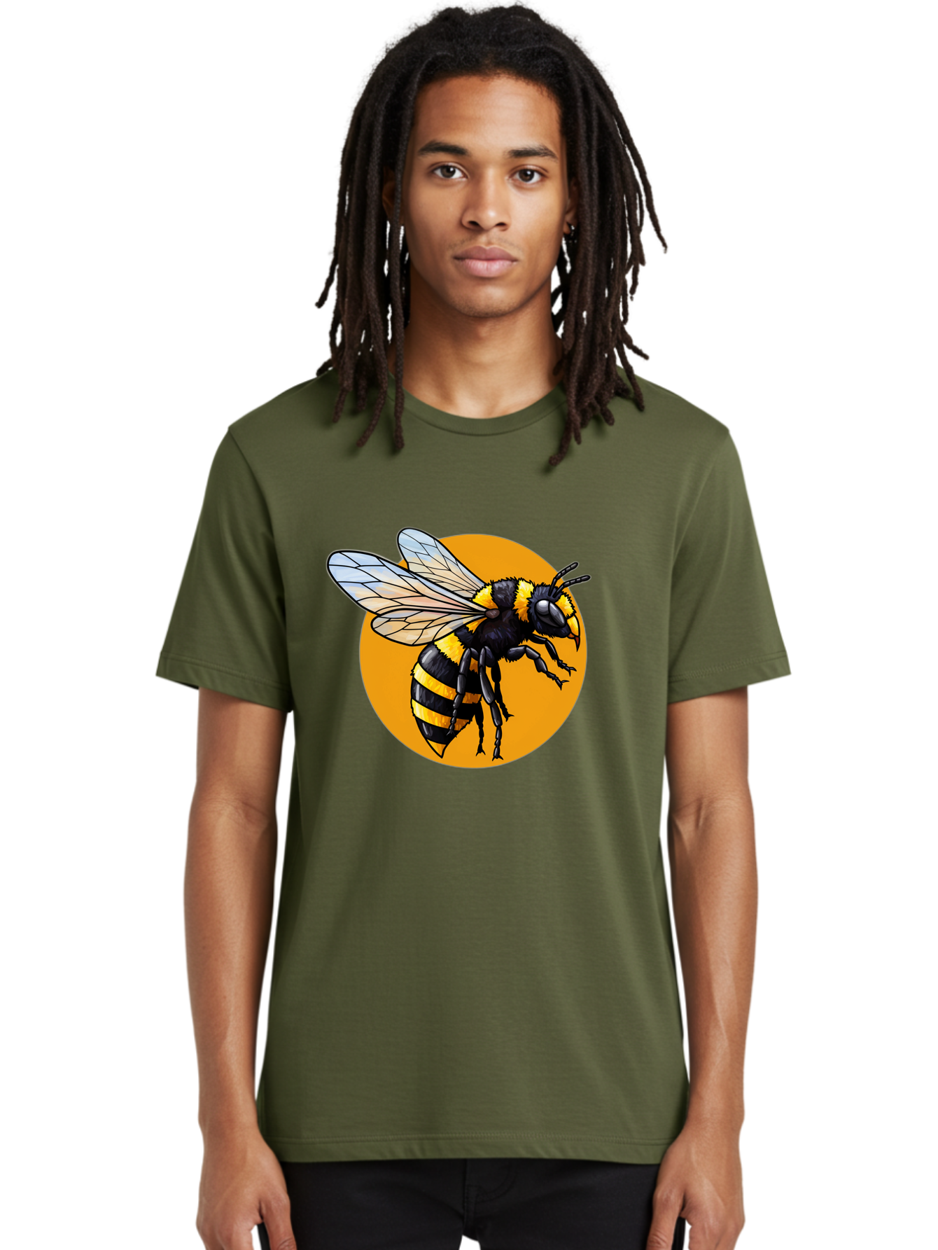 Yellow-And-Black-Bee Men'S Graphic Tee, 100% Cotton, Comfortable Casual Summer Wear, Machine Washable, Vintage Camera, Old Camera, Antique Camera, Black Camera, Classic Photography, Photography Equipment, Nostalgic Device, Film Camera, Ban997 17