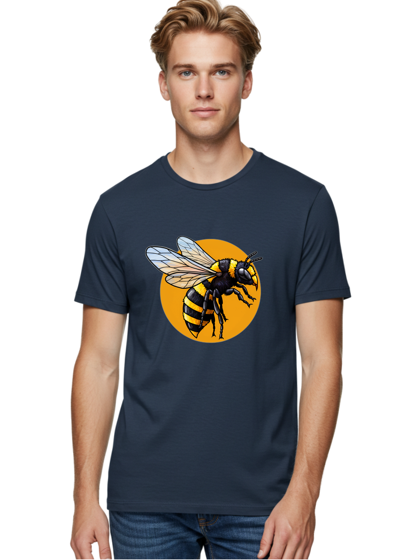 Yellow-And-Black-Bee Men'S Graphic Tee, 100% Cotton, Comfortable Casual Summer Wear, Machine Washable, Vintage Camera, Old Camera, Antique Camera, Black Camera, Classic Photography, Photography Equipment, Nostalgic Device, Film Camera, Ban997 18