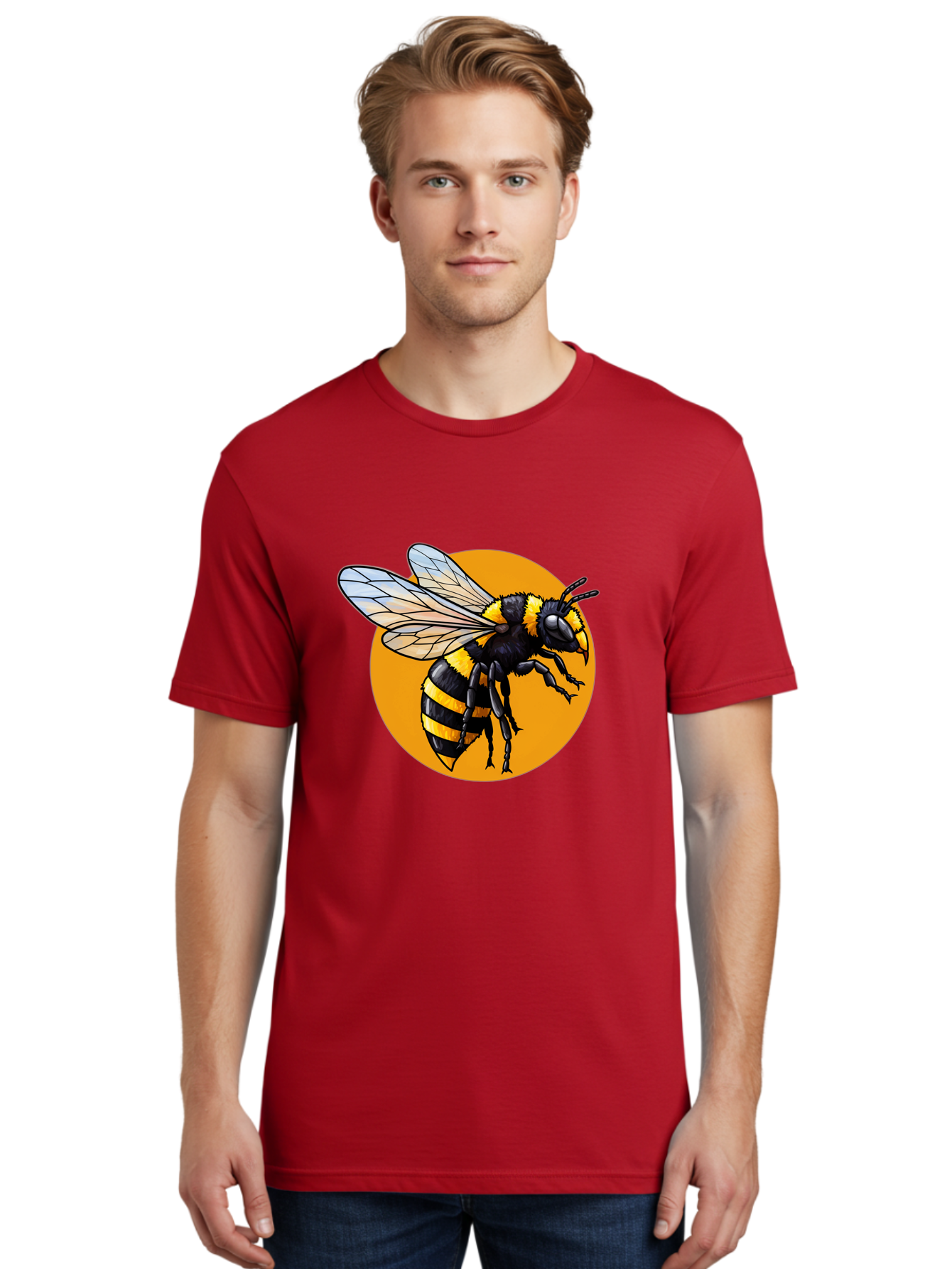 Yellow-And-Black-Bee Men'S Graphic Tee, 100% Cotton, Comfortable Casual Summer Wear, Machine Washable, Vintage Camera, Old Camera, Antique Camera, Black Camera, Classic Photography, Photography Equipment, Nostalgic Device, Film Camera, Ban997 30