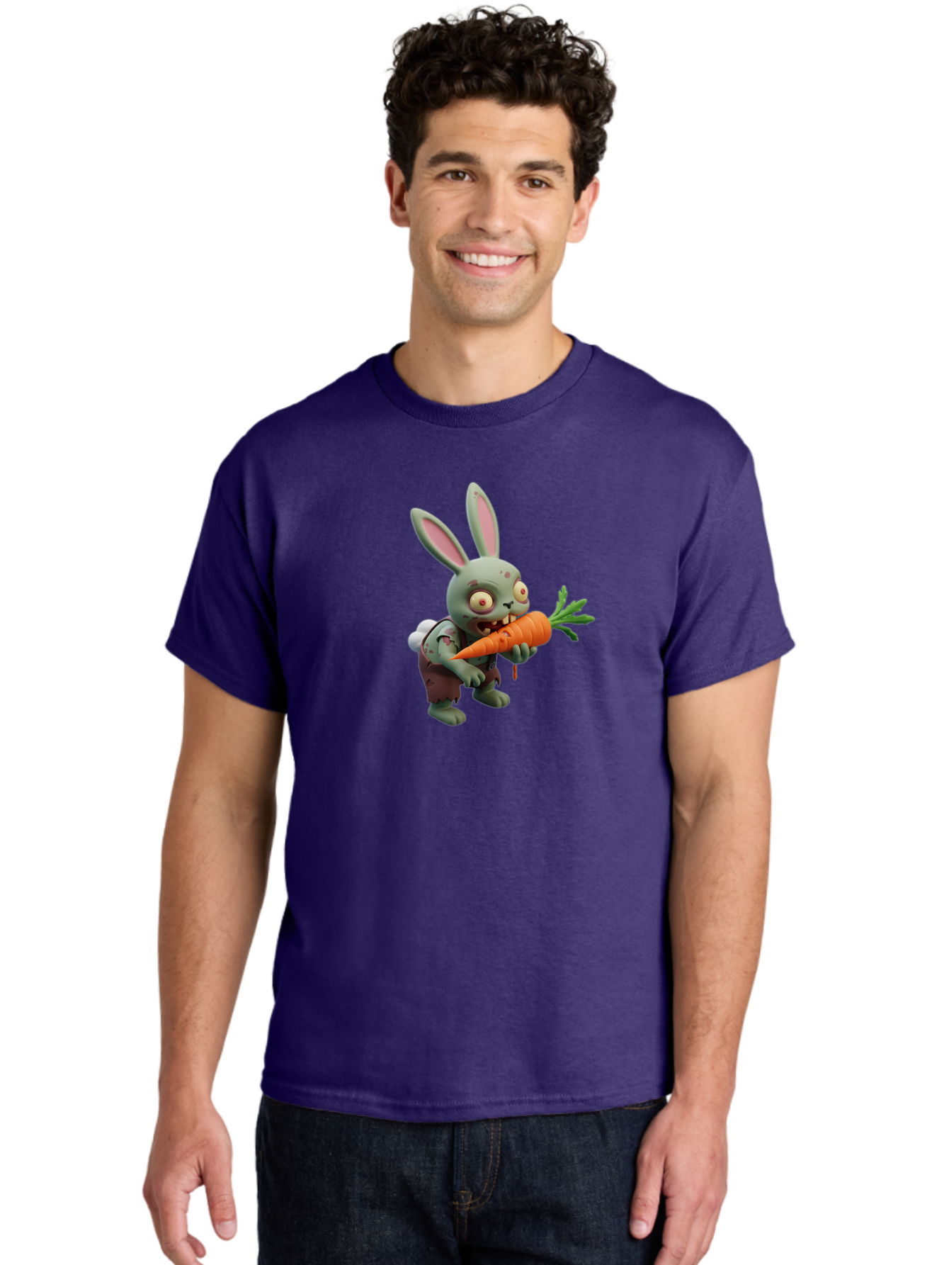 Zombie-Bunny-3 Men'S Graphic Tee, 100% Cotton, Comfortable Casual Summer Wear, Machine Washable, Vintage Camera, Old Camera, Antique Camera, Black Camera, Classic Photography, Photography Equipment, Nostalgic Device, Film Camera, Camera Art Bao006 24