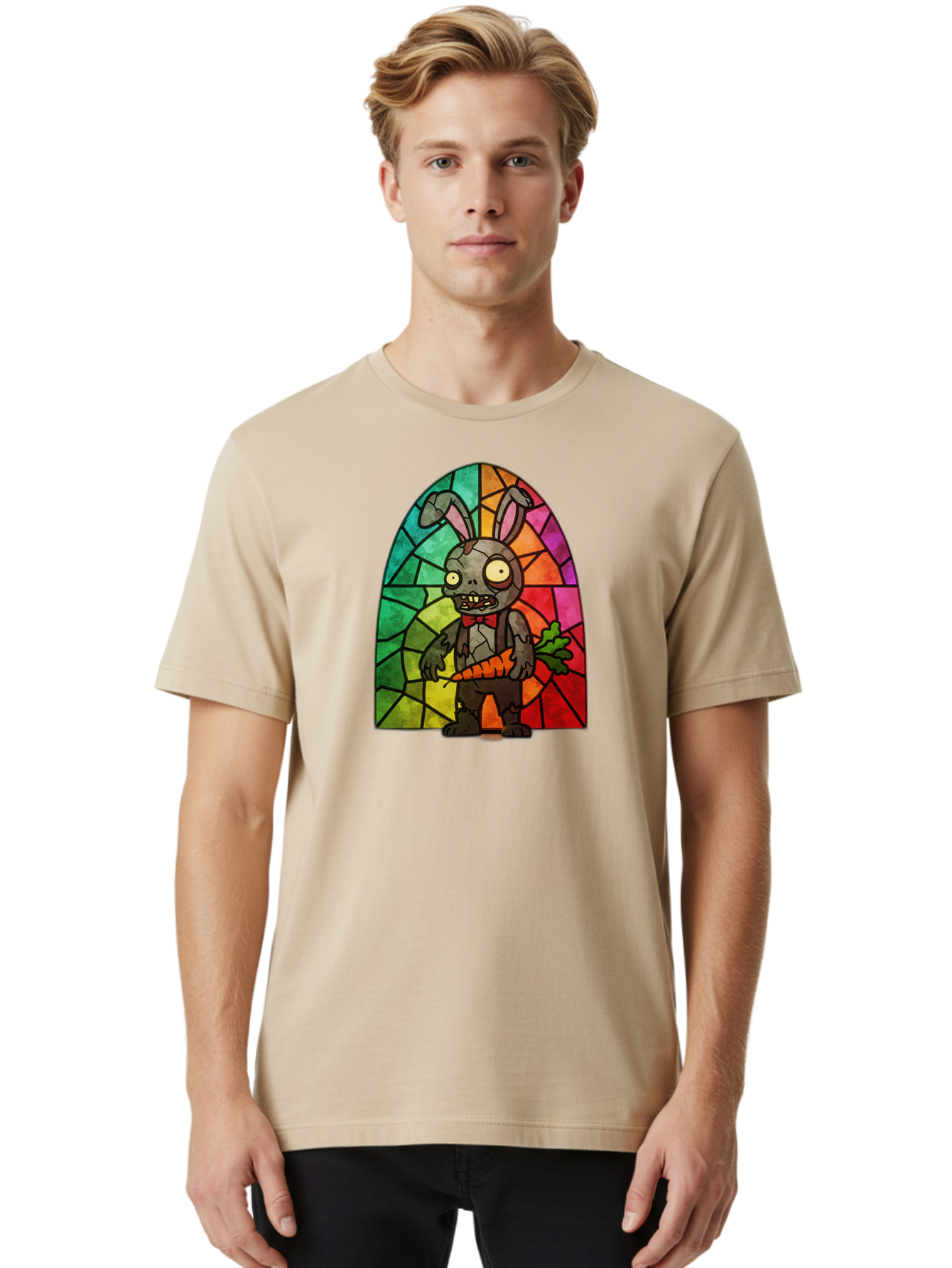 Zombie-Bunny-5 Men'S Graphic Tee, 100% Cotton, Comfortable Casual Summer Wear, Machine Washable, Vintage Camera, Old Camera, Antique Camera, Black Camera, Classic Photography, Photography Equipment, Nostalgic Device, Film Camera, Camera Art Bao008 28