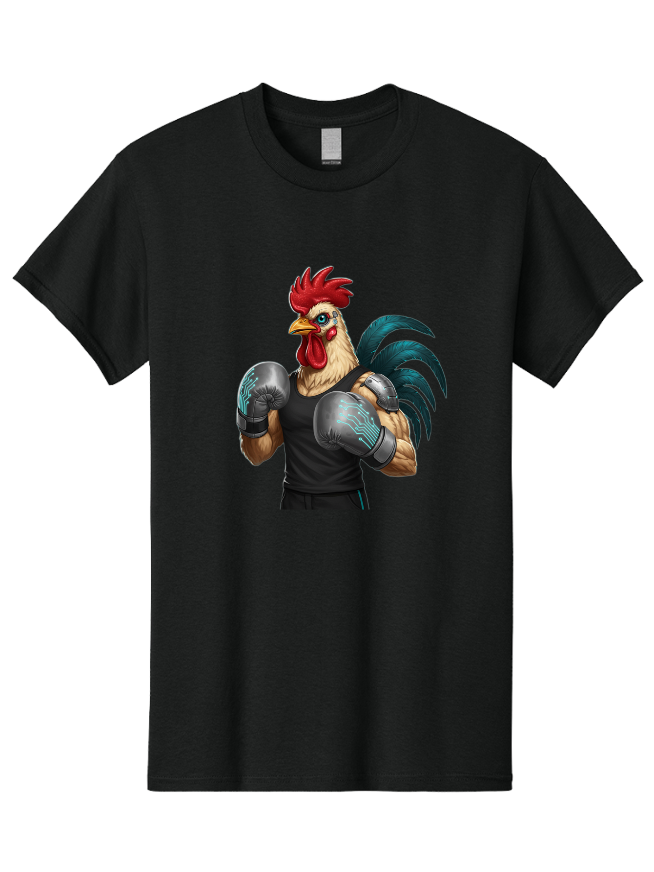 Rooster-Boxer-1 Men'S Graphic Tee, 100% Cotton, Comfortable Casual Summer Wear, Machine Washable, Vintage Camera, Old Camera, Antique Camera, Black Camera, Classic Photography, Photography Equipment, Nostalgic Device, Film Camera, Camera Art Bao811 9