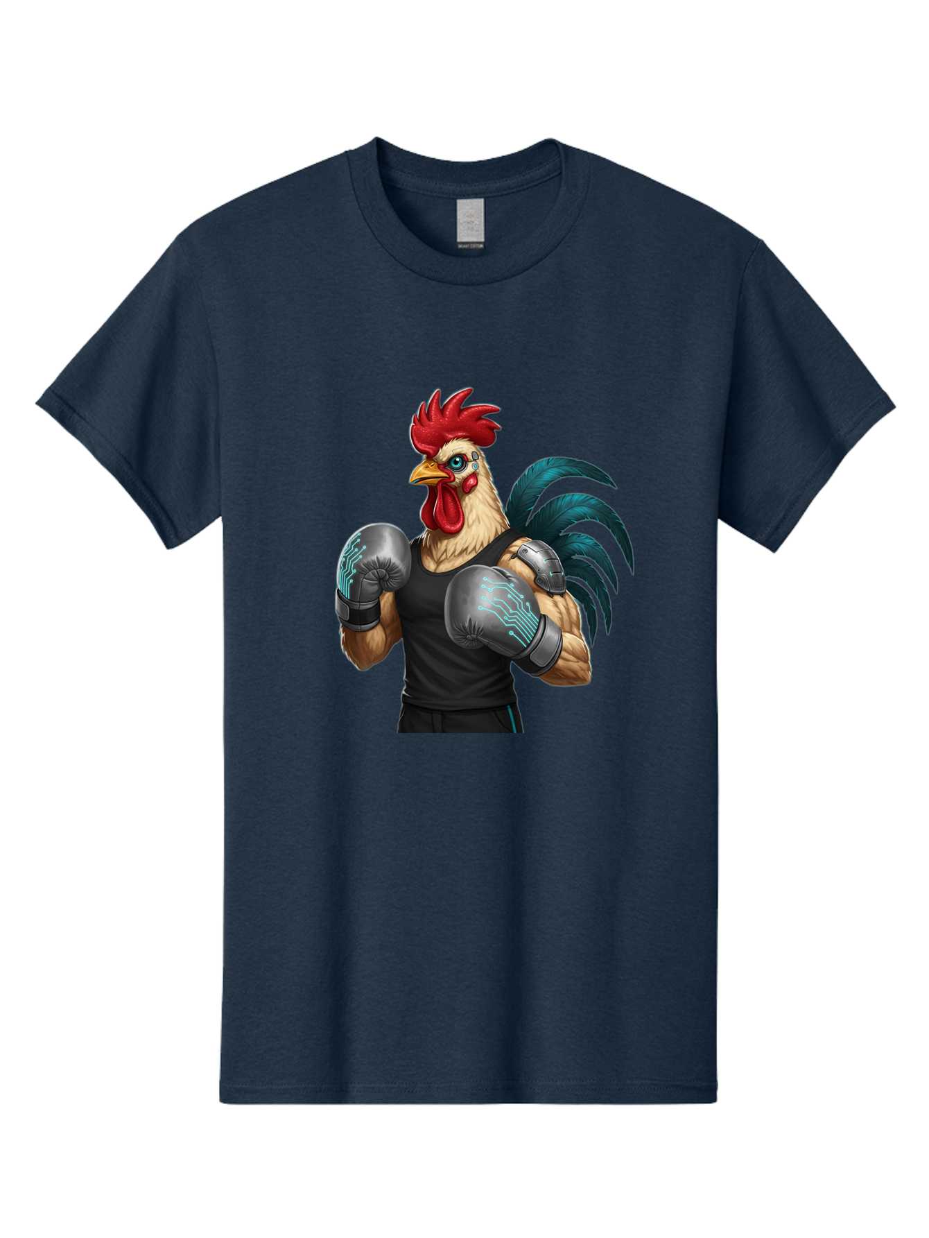 Rooster-Boxer-1 Men'S Graphic Tee, 100% Cotton, Comfortable Casual Summer Wear, Machine Washable, Vintage Camera, Old Camera, Antique Camera, Black Camera, Classic Photography, Photography Equipment, Nostalgic Device, Film Camera, Camera Art Bao811 3