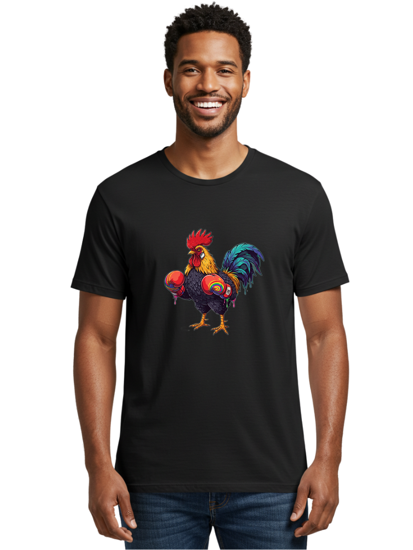 Rooster-Boxer Men'S Graphic Tee, 100% Cotton, Comfortable Casual Summer Wear, Machine Washable, Vintage Camera, Old Camera, Antique Camera, Black Camera, Classic Photography, Photography Equipment, Nostalgic Device, Film Camera, Camera Art Bao812 26