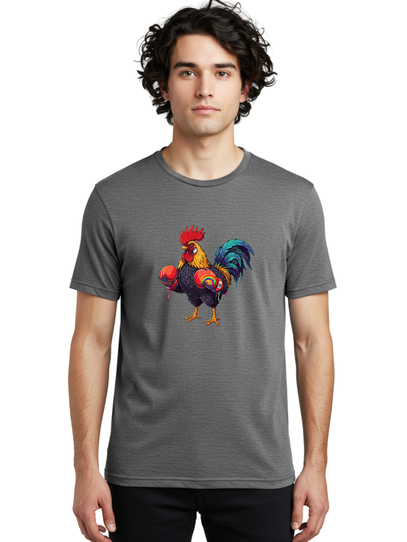 Rooster-Boxer Men'S Graphic Tee, 100% Cotton, Comfortable Casual Summer Wear, Machine Washable, Vintage Camera, Old Camera, Antique Camera, Black Camera, Classic Photography, Photography Equipment, Nostalgic Device, Film Camera, Camera Art Bao812 29