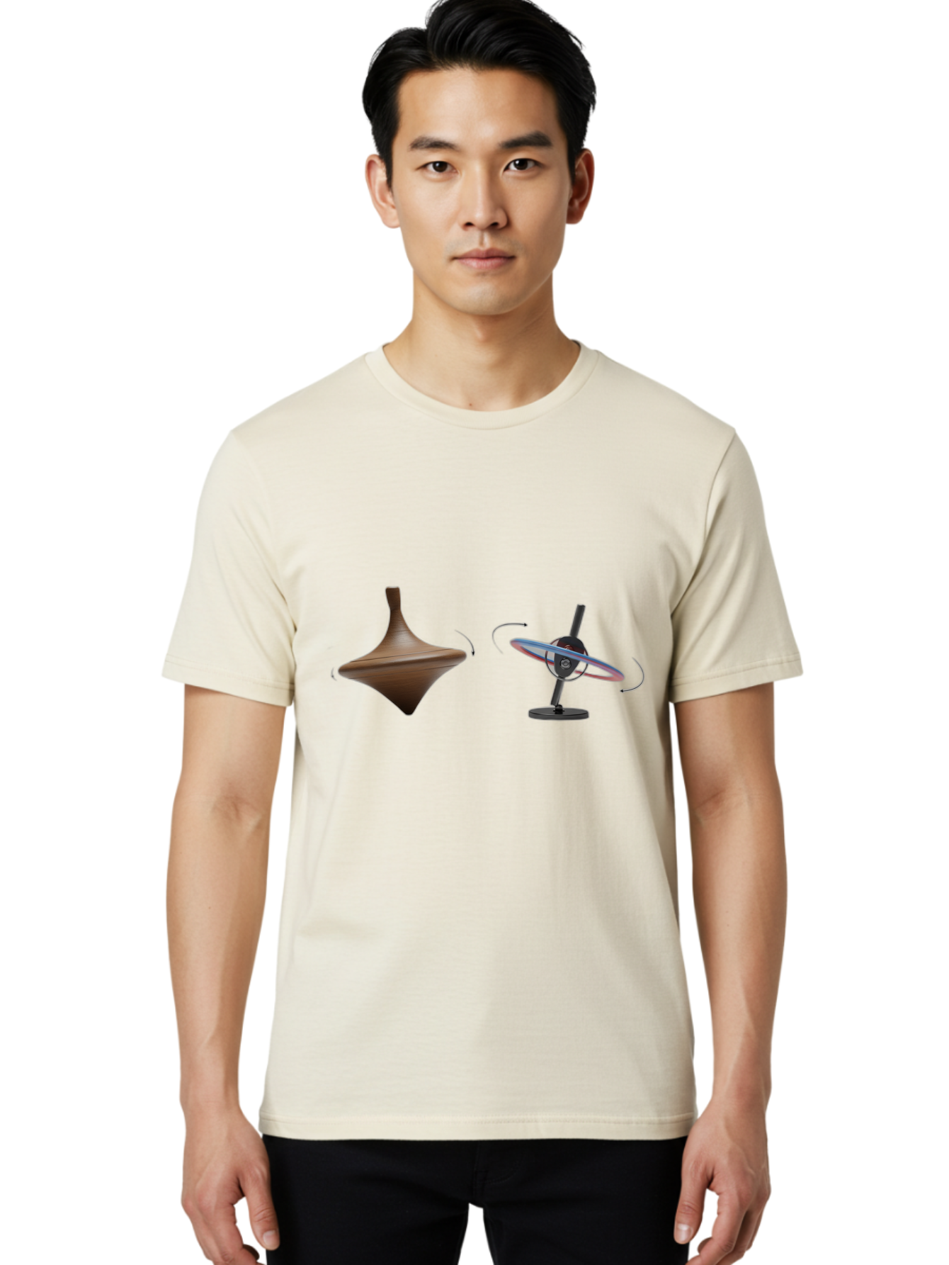 Top-And-Gyroscope Men'S Graphic Tee, 100% Cotton, Comfortable Casual Summer Wear, Machine Washable, Vintage Camera, Old Camera, Antique Camera, Black Camera, Classic Photography, Photography Equipment, Nostalgic Device, Film Camera, Camera Art Bao960 30