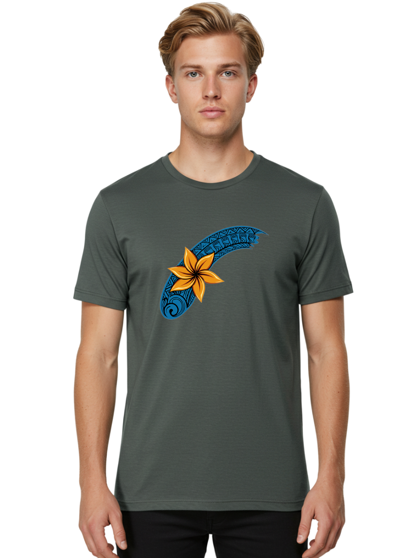 Tribal-Feather-Plumeria Men'S Graphic Tee, 100% Cotton, Comfortable Casual Summer Wear, Machine Washable, Vintage Camera, Old Camera, Antique Camera, Black Camera, Classic Photography, Photography Equipment, Nostalgic Device, Film Camera, Bao963 26