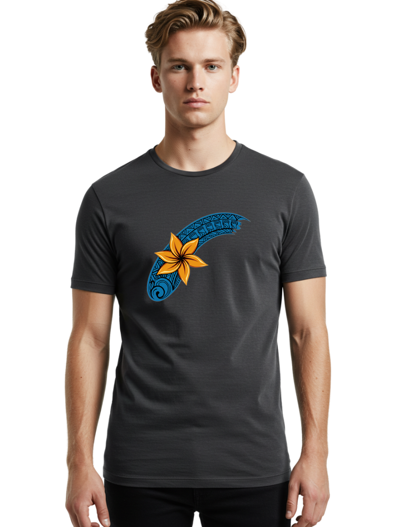 Tribal-Feather-Plumeria Men'S Graphic Tee, 100% Cotton, Comfortable Casual Summer Wear, Machine Washable, Vintage Camera, Old Camera, Antique Camera, Black Camera, Classic Photography, Photography Equipment, Nostalgic Device, Film Camera, Bao963 28