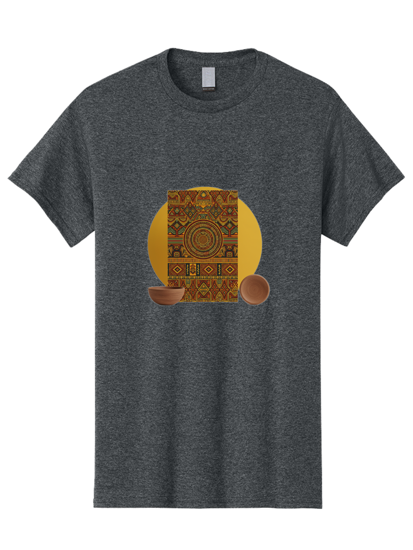 Tribal Men'S Graphic Tee, 100% Cotton, Comfortable Casual Summer Wear, Machine Washable, Vintage Camera, Old Camera, Antique Camera, Black Camera, Classic Photography, Photography Equipment, Nostalgic Device, Film Camera, Camera Art Bao964 5