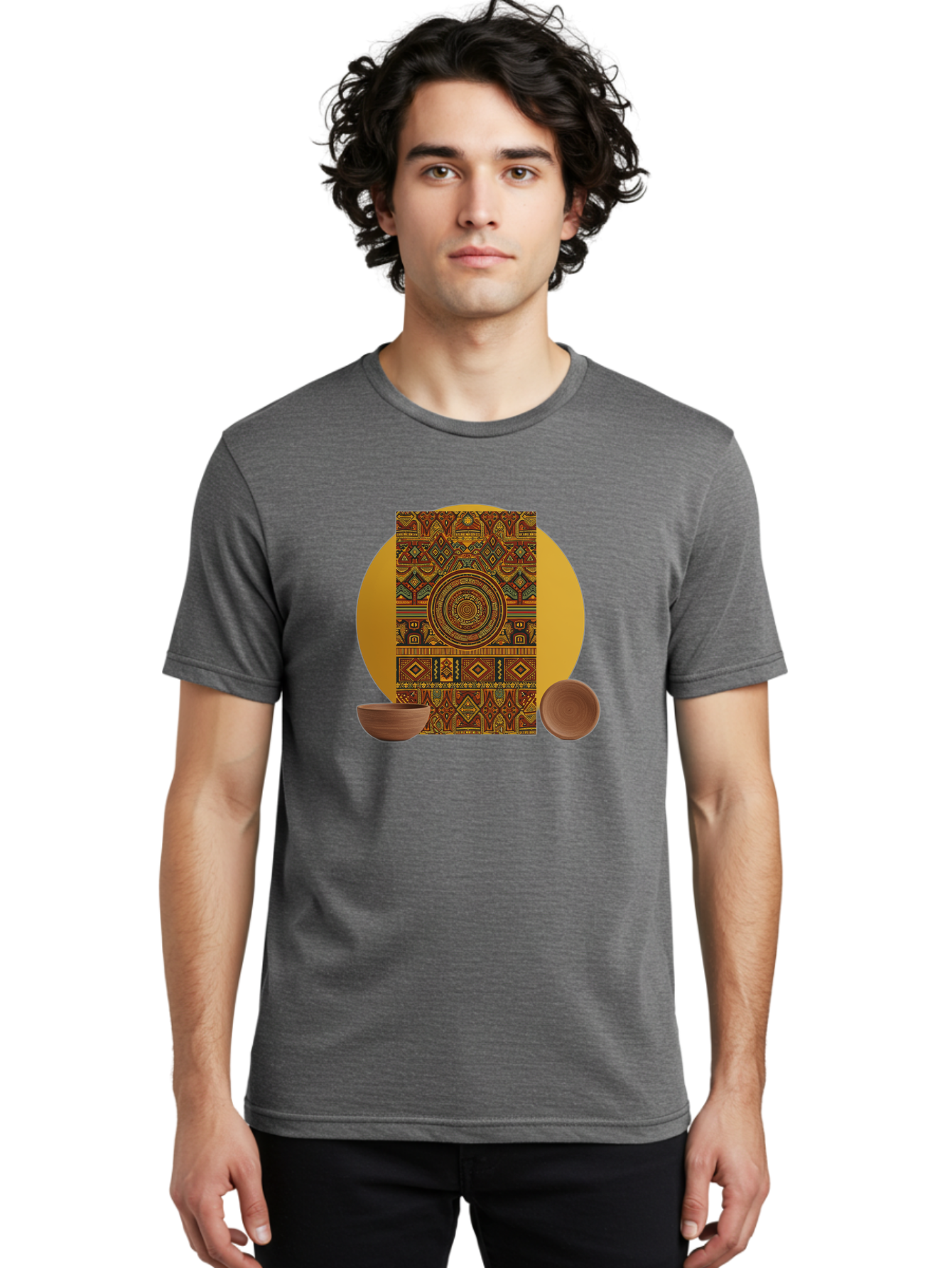 Tribal Men'S Graphic Tee, 100% Cotton, Comfortable Casual Summer Wear, Machine Washable, Vintage Camera, Old Camera, Antique Camera, Black Camera, Classic Photography, Photography Equipment, Nostalgic Device, Film Camera, Camera Art Bao964 30