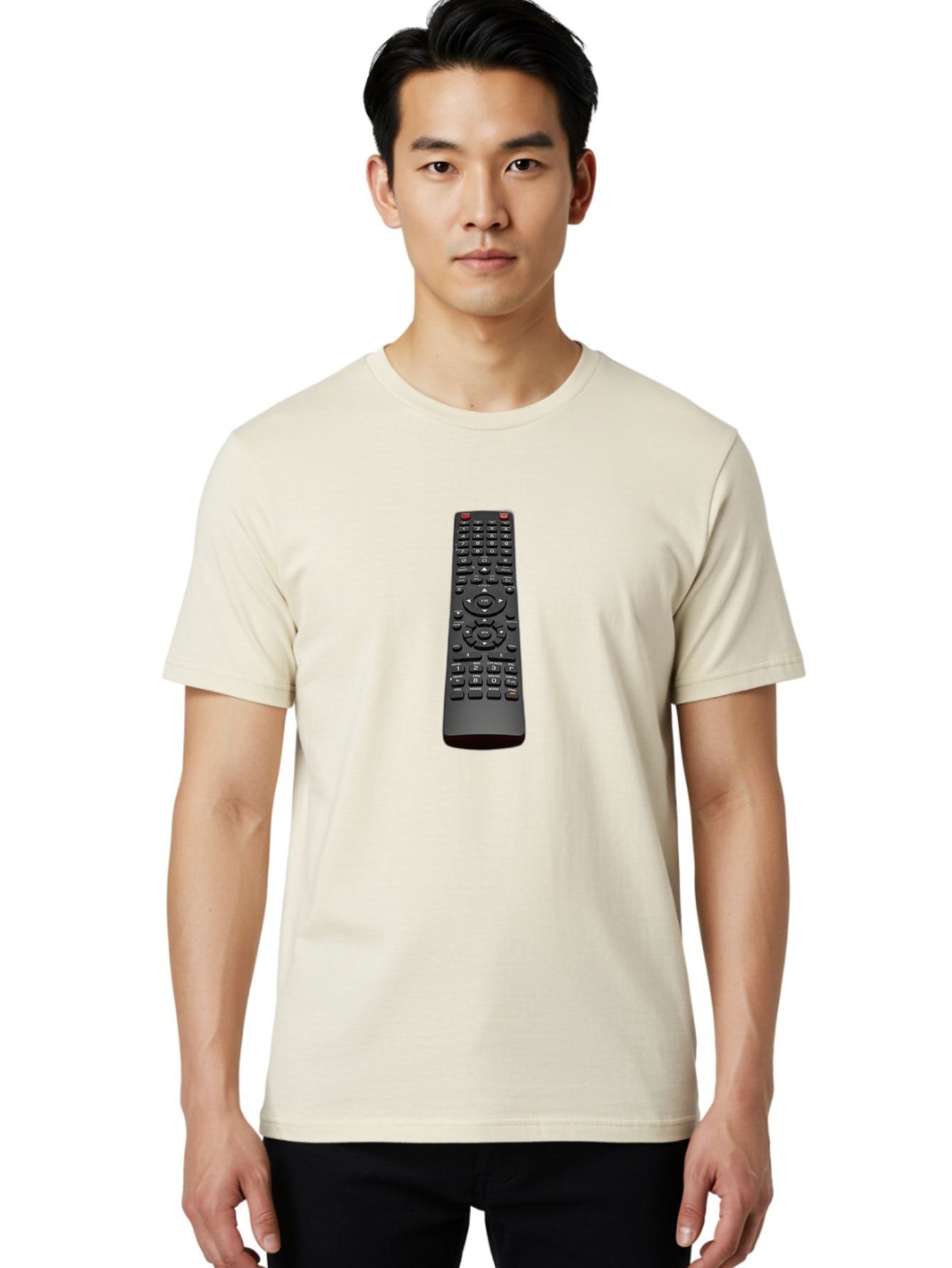 Tv-Remote-Control Men'S Graphic Tee, 100% Cotton, Comfortable Casual Summer Wear, Machine Washable, Vintage Camera, Old Camera, Antique Camera, Black Camera, Classic Photography, Photography Equipment, Nostalgic Device, Film Camera, Camera Art Bao970 16