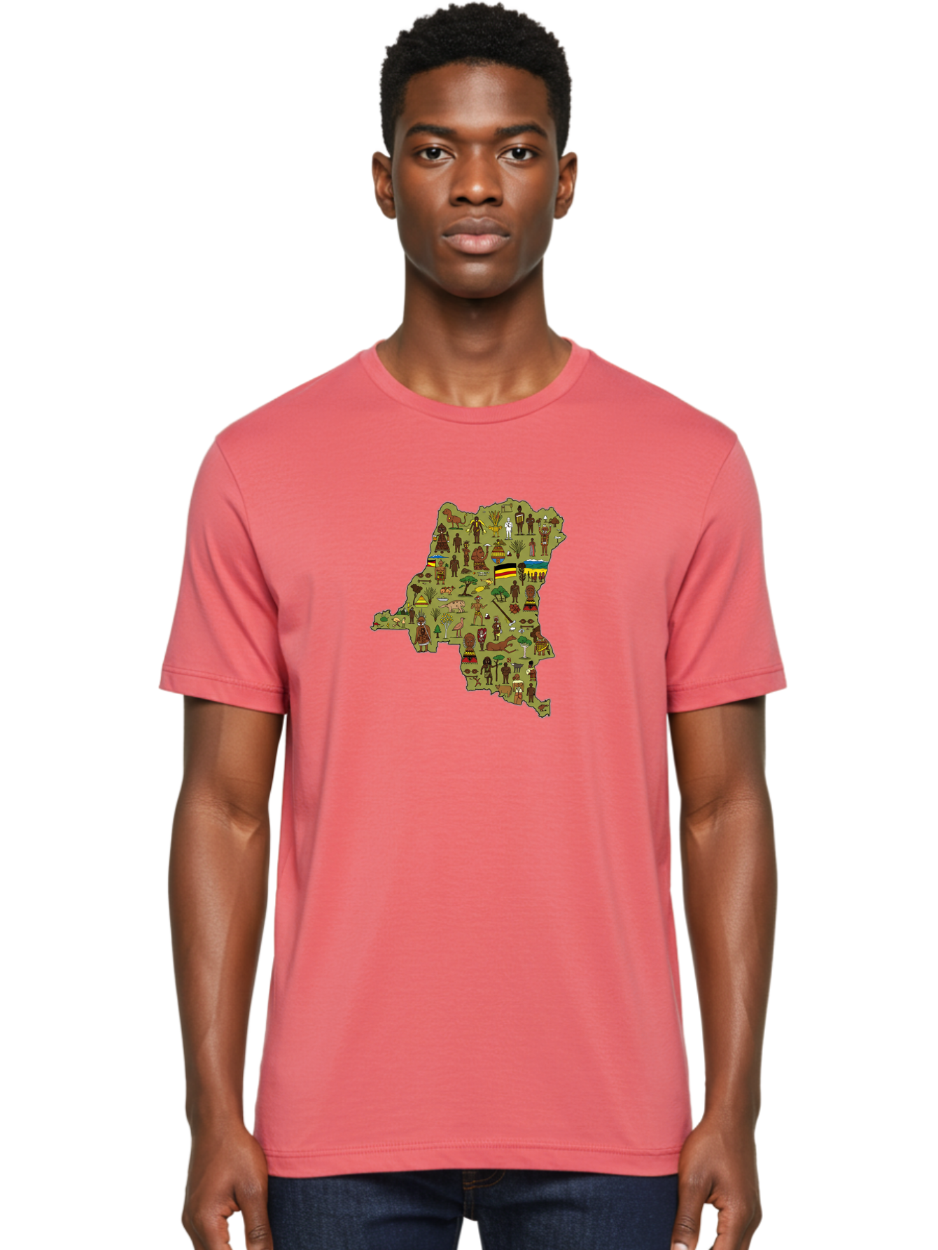 Uganda-Map Men'S Graphic Tee, 100% Cotton, Comfortable Casual Summer Wear, Machine Washable, Vintage Camera, Old Camera, Antique Camera, Black Camera, Classic Photography, Photography Equipment, Nostalgic Device, Film Camera, Camera Art Bao972 19