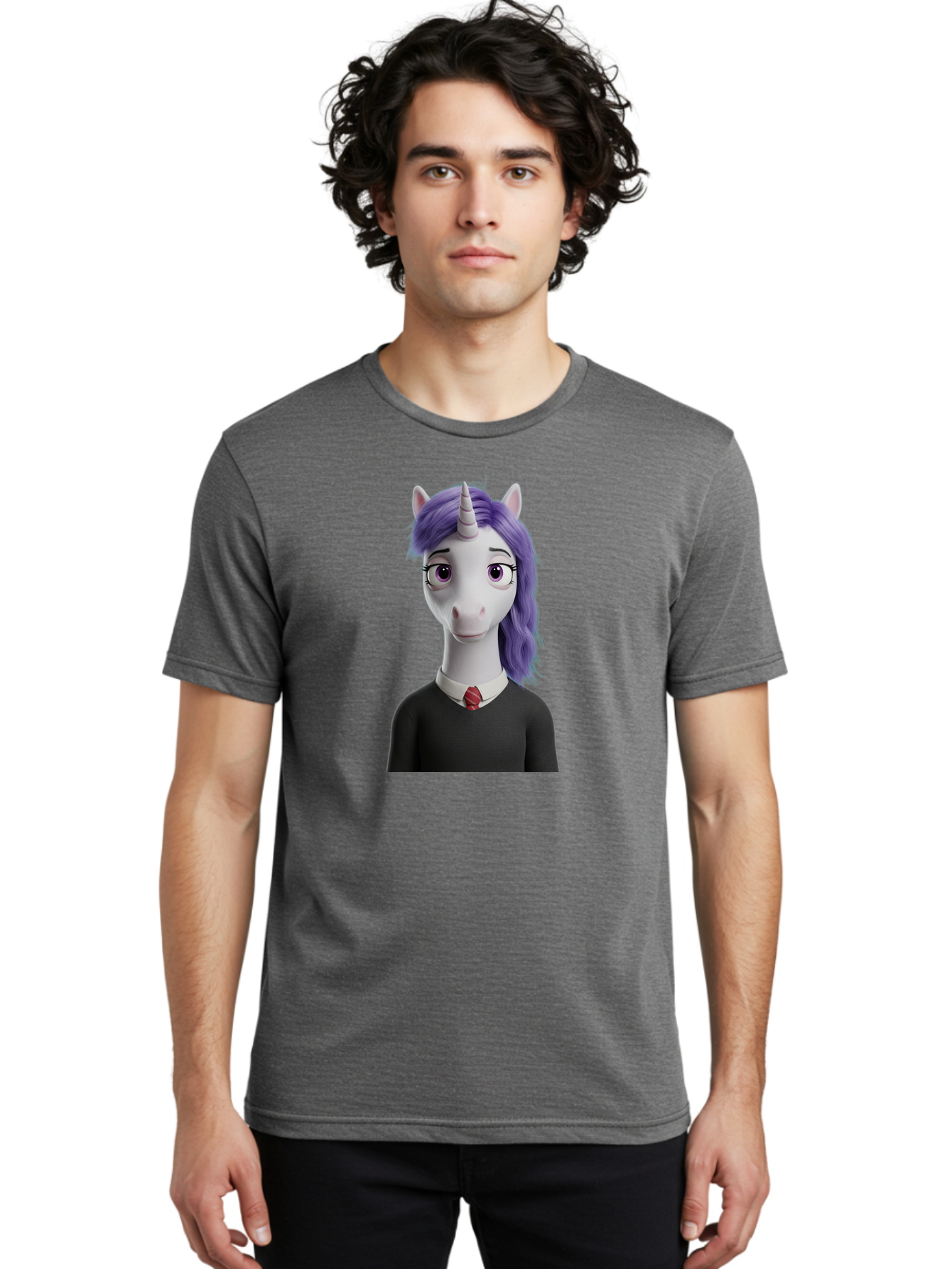 Unicorn-With-Purple-Hair Men'S Graphic Tee, 100% Cotton, Comfortable Casual Summer Wear, Machine Washable, Vintage Camera, Old Camera, Antique Camera, Black Camera, Classic Photography, Photography Equipment, Nostalgic Device, Film Camera, Bao987 27