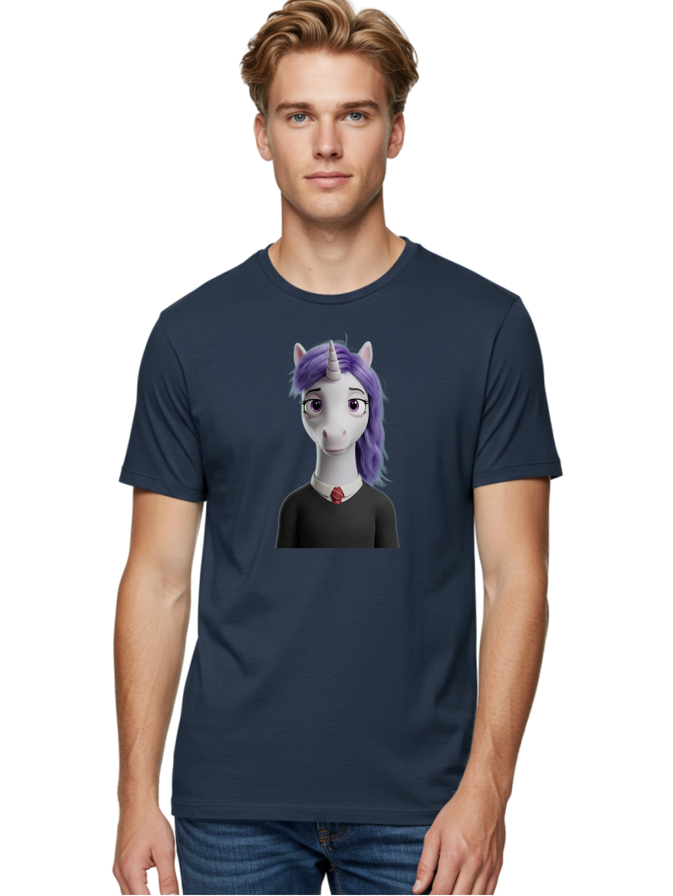 Unicorn-With-Purple-Hair Men'S Graphic Tee, 100% Cotton, Comfortable Casual Summer Wear, Machine Washable, Vintage Camera, Old Camera, Antique Camera, Black Camera, Classic Photography, Photography Equipment, Nostalgic Device, Film Camera, Bao987 26