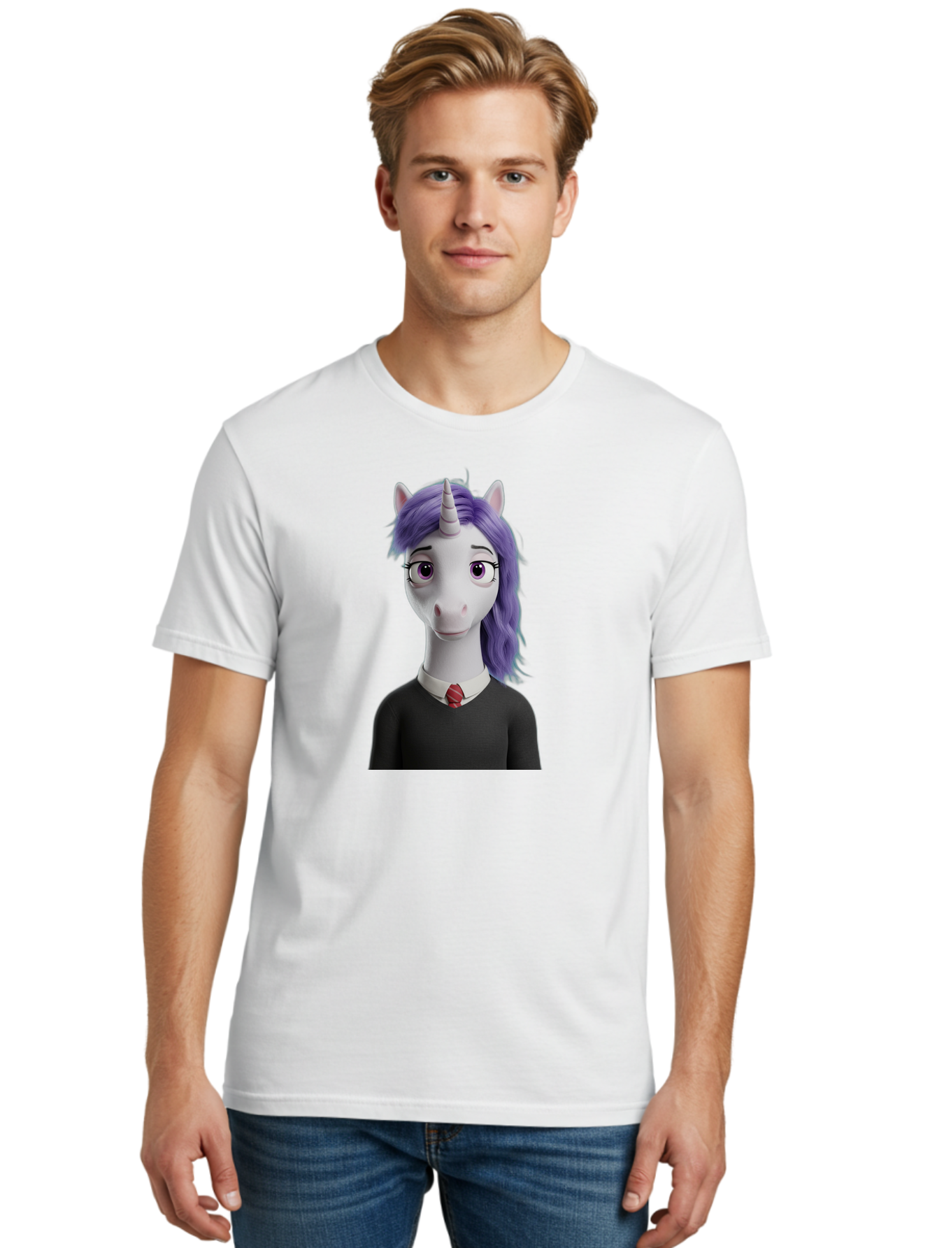 Unicorn-With-Purple-Hair Men'S Graphic Tee, 100% Cotton, Comfortable Casual Summer Wear, Machine Washable, Vintage Camera, Old Camera, Antique Camera, Black Camera, Classic Photography, Photography Equipment, Nostalgic Device, Film Camera, Bao987 21