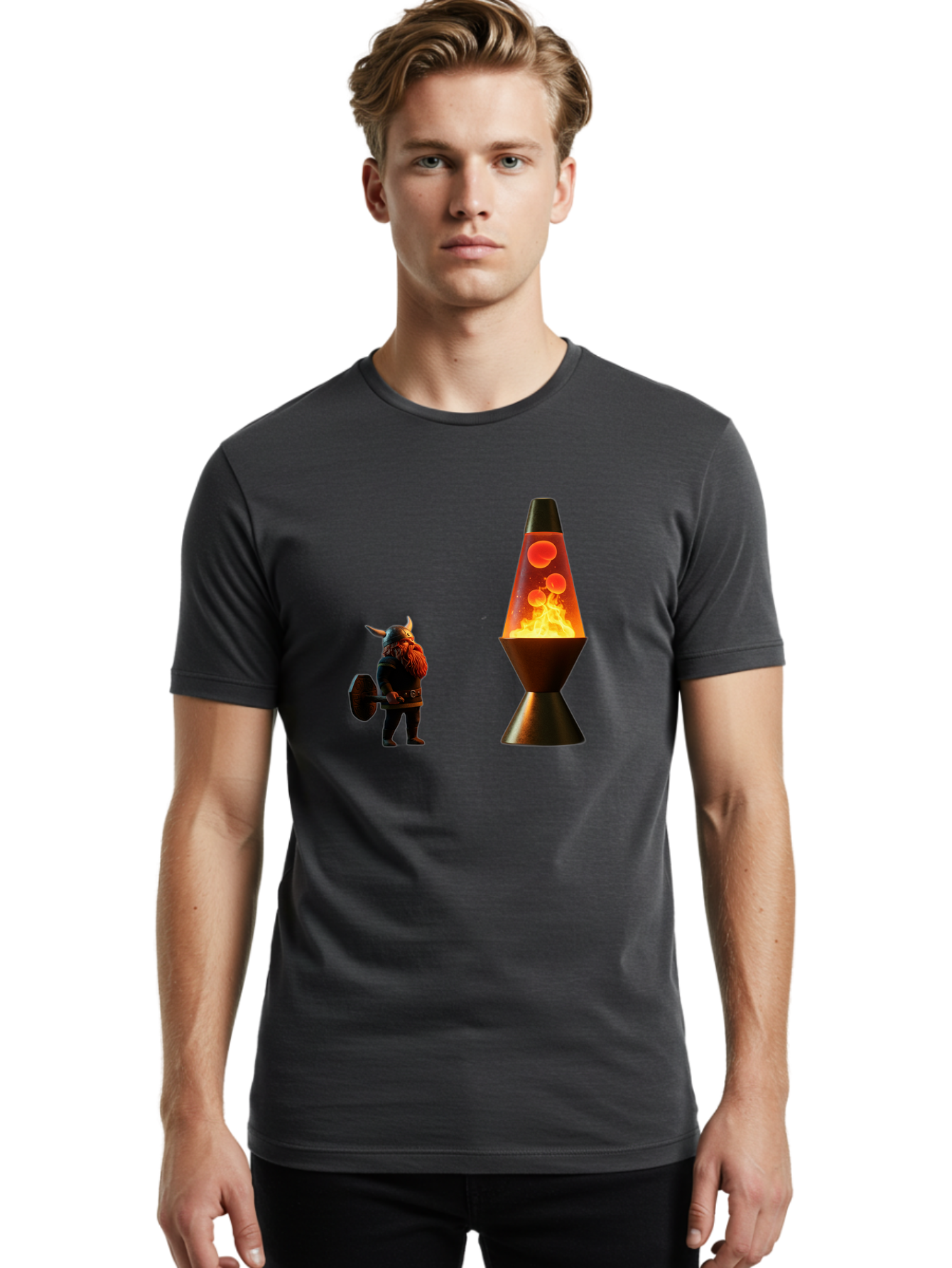 Viking-Lava-Lamp Men'S Graphic Tee, 100% Cotton, Comfortable Casual Summer Wear, Machine Washable, Vintage Camera, Old Camera, Antique Camera, Black Camera, Classic Photography, Photography Equipment, Nostalgic Device, Film Camera, Camera Art Bao994 20