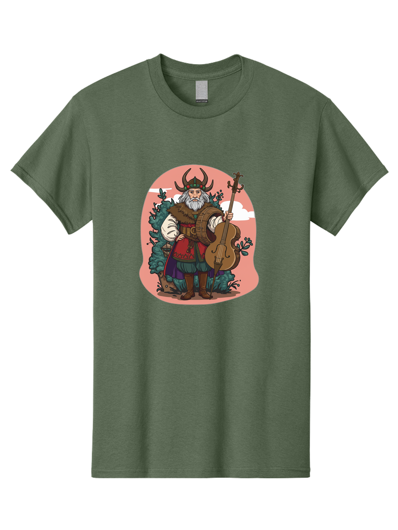 Viking-Musician Men'S Graphic Tee, 100% Cotton, Comfortable Casual Summer Wear, Machine Washable, Vintage Camera, Old Camera, Antique Camera, Black Camera, Classic Photography, Photography Equipment, Nostalgic Device, Film Camera, Camera Art Bao995 2