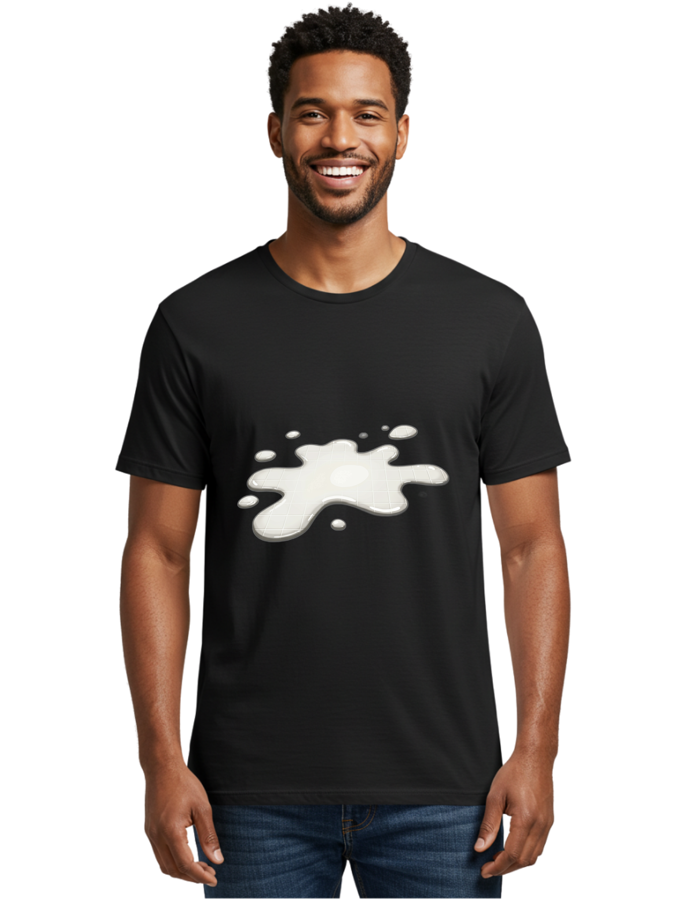 White-Paint-Splash Men'S Graphic Tee, 100% Cotton, Comfortable Casual Summer Wear, Machine Washable, Vintage Camera, Old Camera, Antique Camera, Black Camera, Classic Photography, Photography Equipment, Nostalgic Device, Film Camera, Bap004 17