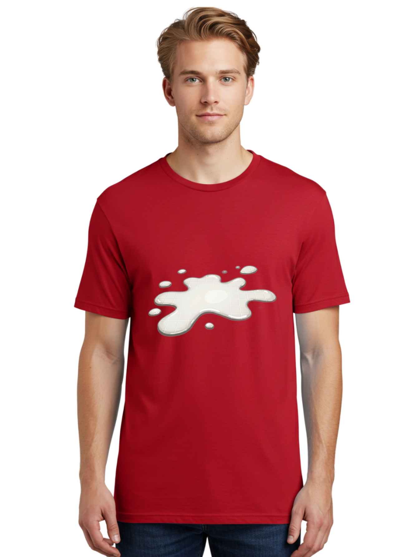 White-Paint-Splash Men'S Graphic Tee, 100% Cotton, Comfortable Casual Summer Wear, Machine Washable, Vintage Camera, Old Camera, Antique Camera, Black Camera, Classic Photography, Photography Equipment, Nostalgic Device, Film Camera, Bap004 22