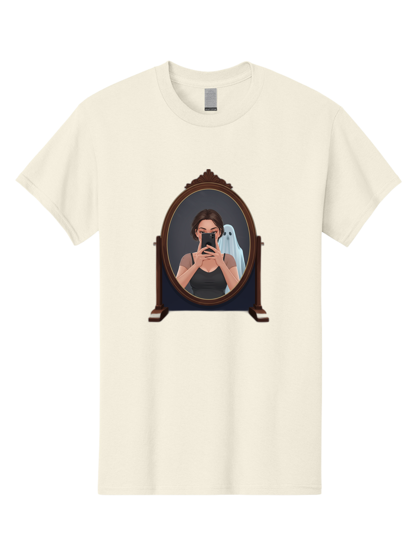 Woman-And-Ghost Men'S Graphic Tee, 100% Cotton, Comfortable Casual Summer Wear, Machine Washable, Vintage Camera, Old Camera, Antique Camera, Black Camera, Classic Photography, Photography Equipment, Nostalgic Device, Film Camera, Camera Art Bap008 15