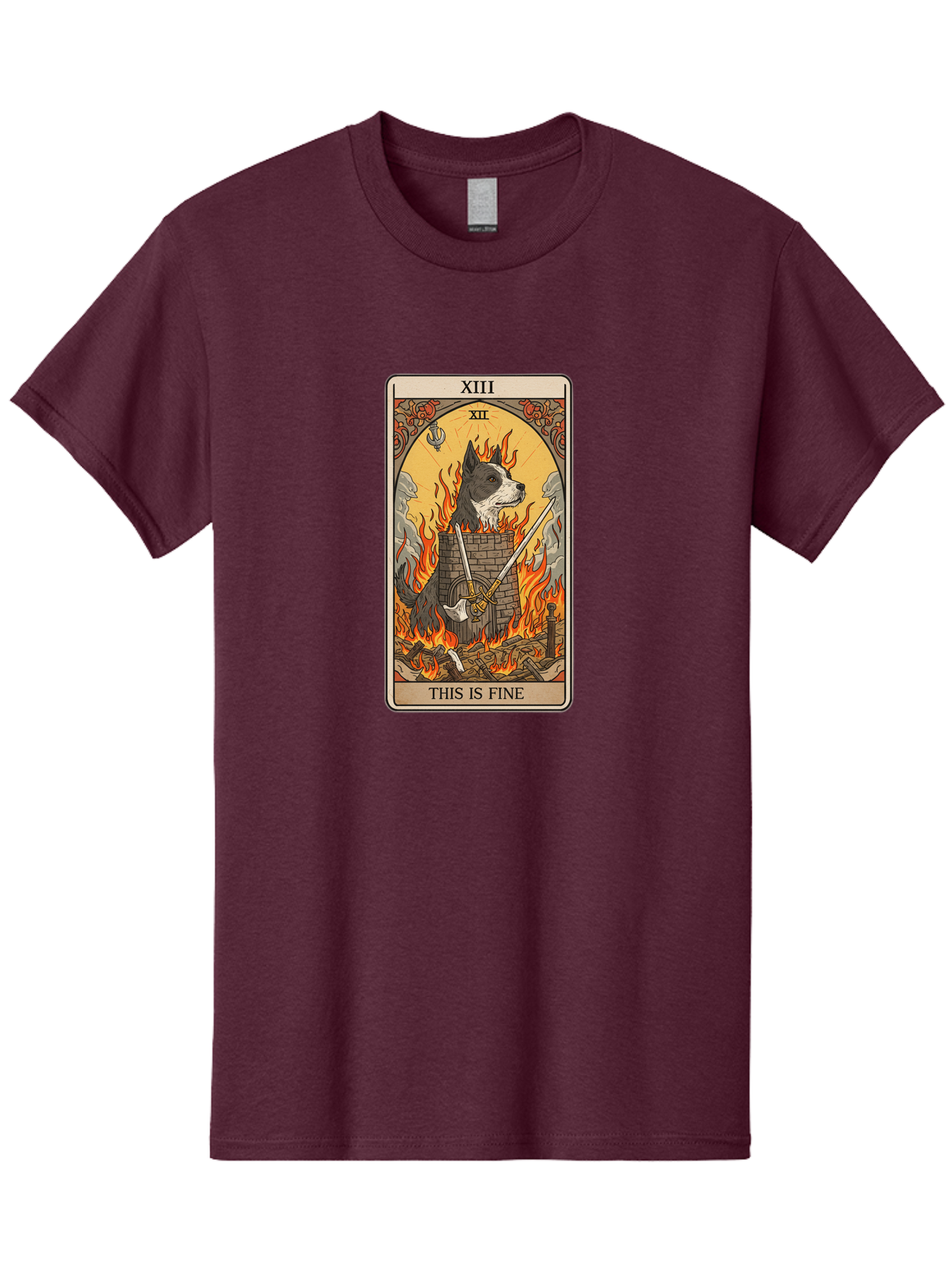 Xiii-Tarot-Card Men'S Graphic Tee, 100% Cotton, Comfortable Casual Summer Wear, Machine Washable, Vintage Camera, Old Camera, Antique Camera, Black Camera, Classic Photography, Photography Equipment, Nostalgic Device, Film Camera, Camera Art Bap026 6